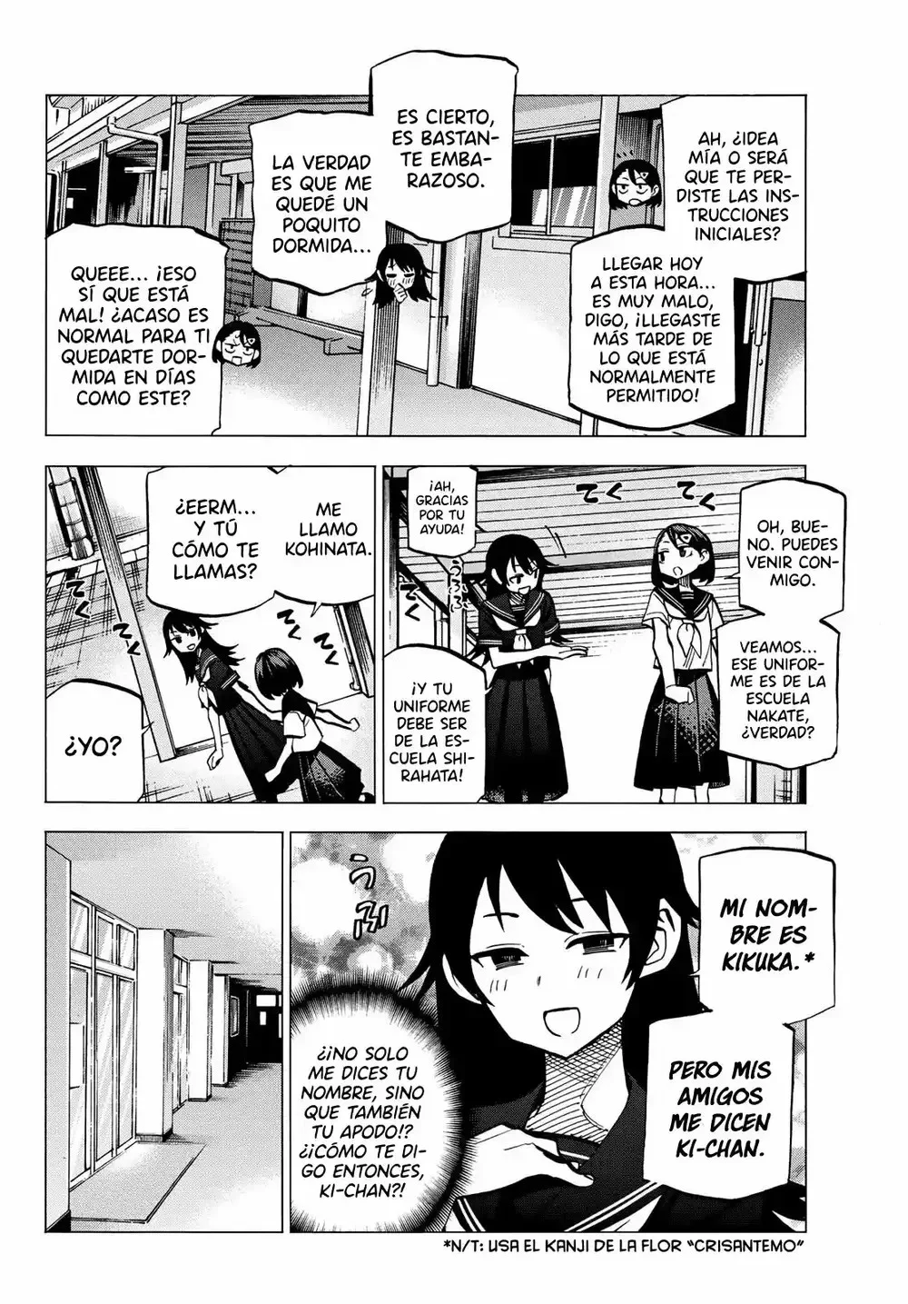 Ponkotsu Fuukiiin to Skaato take ga Futekisetsu na JK no Hanashi Capítulo 11 - página 7