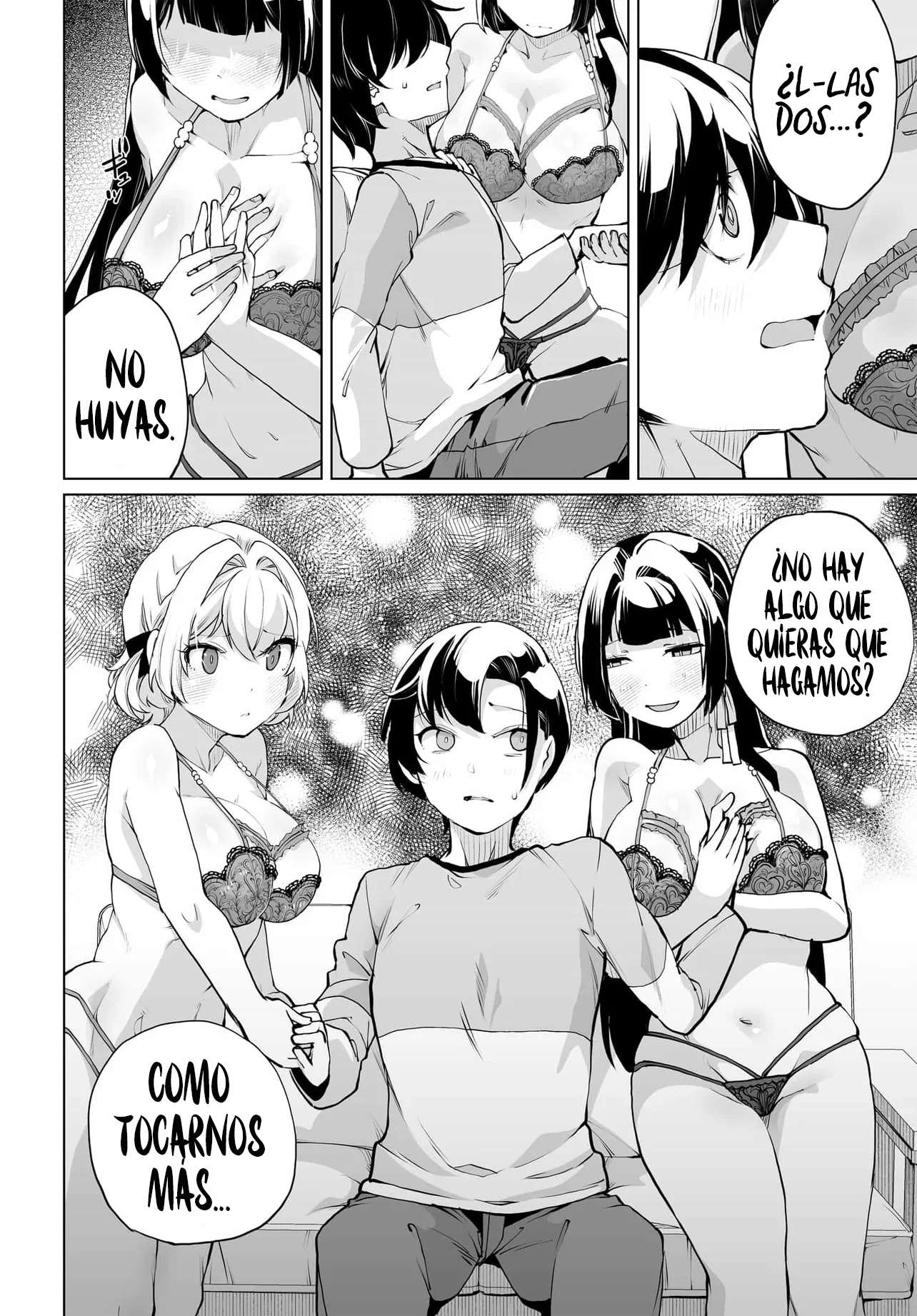 ¿Que pasaria si decido ayudar a dos hermanas que odian a los hombres? Capítulo 24 - página 16