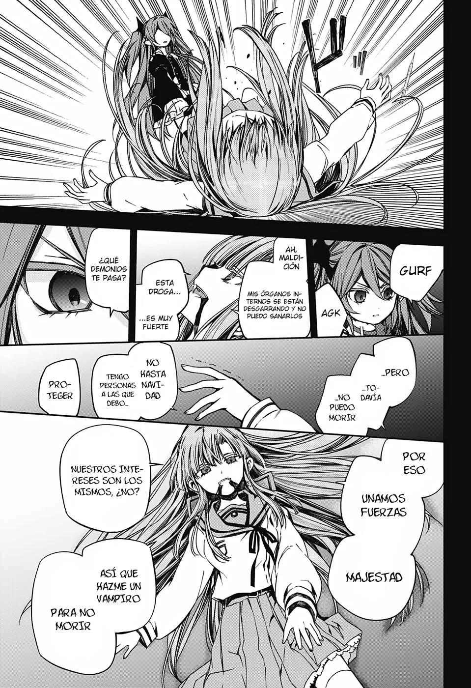 Owari no seraph Capítulo 98 - página 32