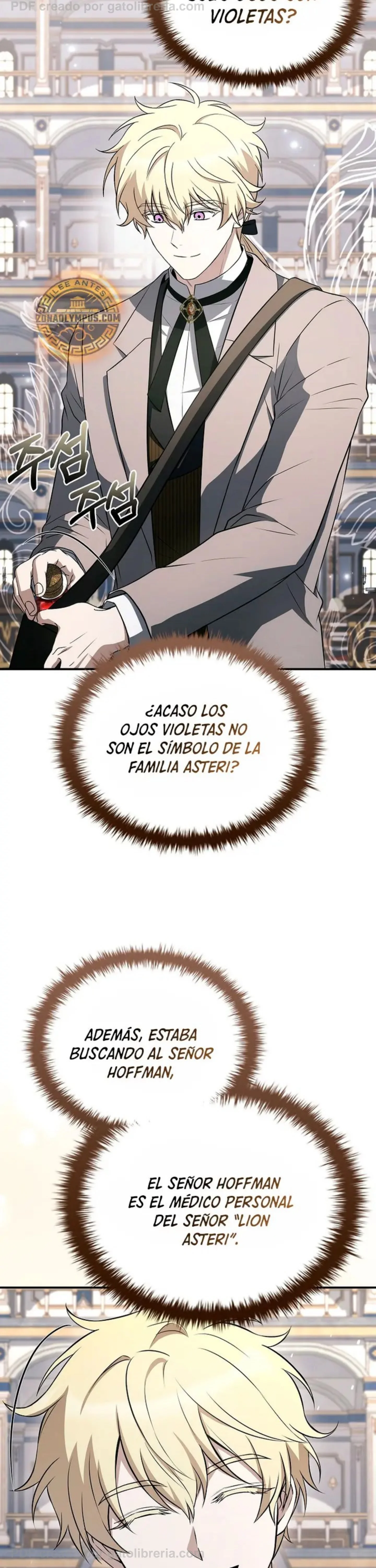 No me interesa ser el sucesor; mejor me dedicaré a sanar. Capítulo 28 - página 39
