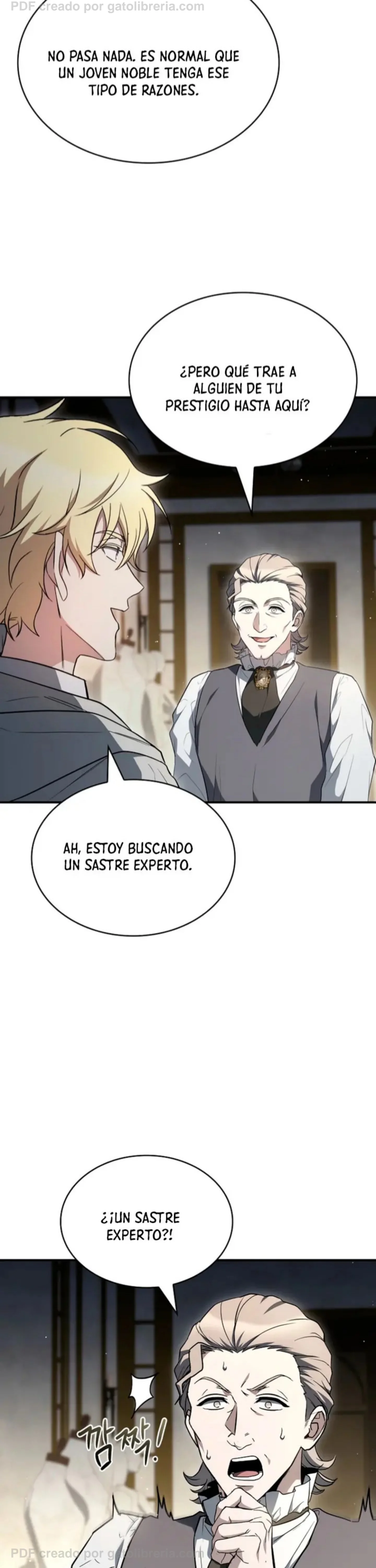 No me interesa ser el sucesor; mejor me dedicaré a sanar. Capítulo 14 - página 30