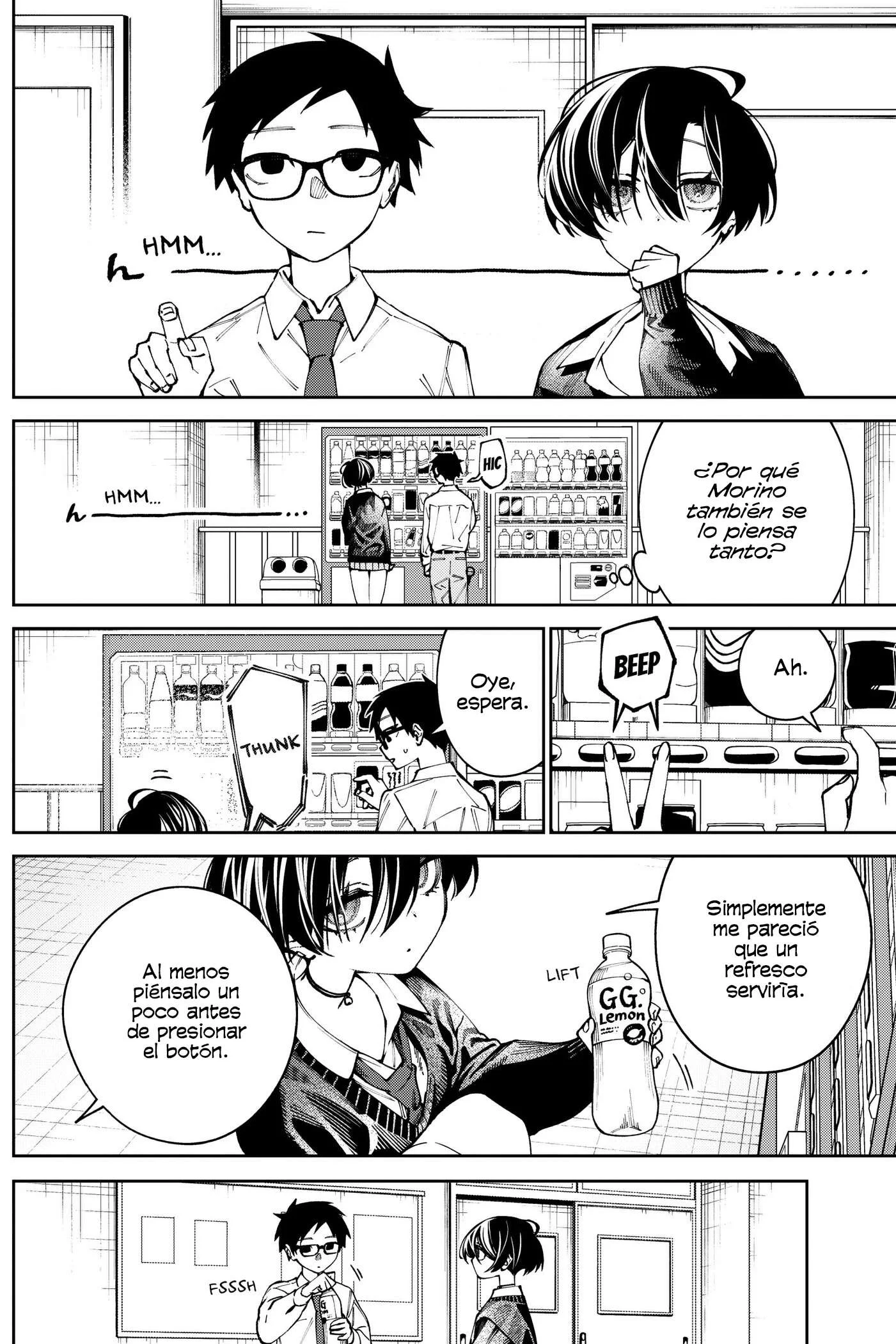 Morino-san No Me Deja En Paz Capítulo 4 - página 6