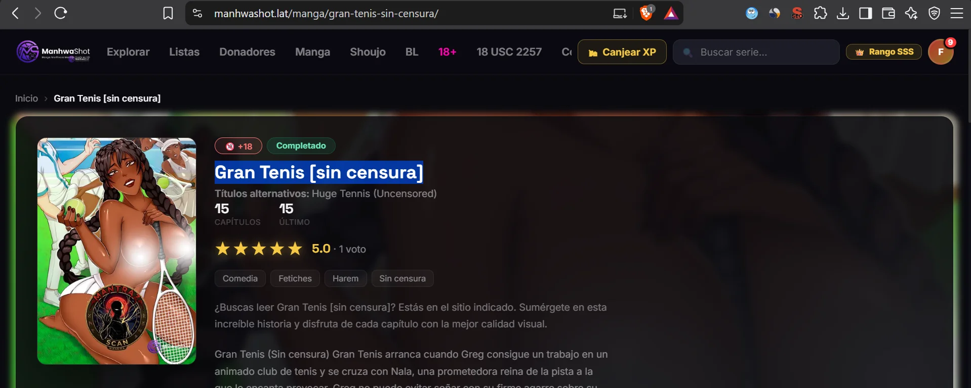 Game. Bang. Match. (Uncensored) Capítulo 3 - página 1