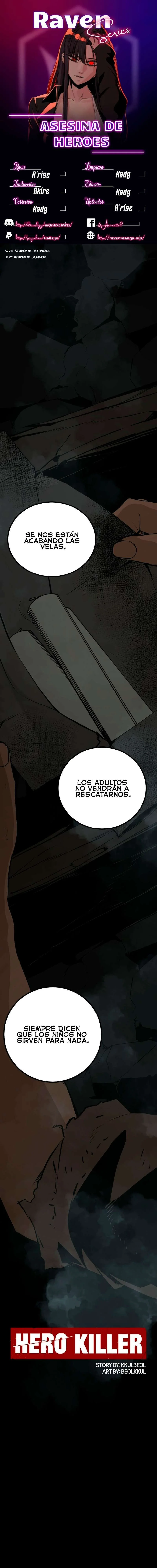 La Asesina de Héroes Capítulo 279 - página 1
