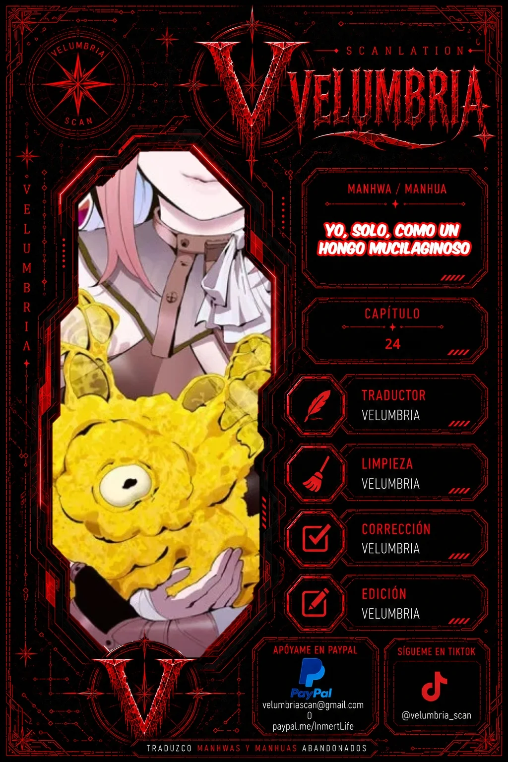 Yo, solo, como un hongo mucilaginoso Capítulo 24 - página 1