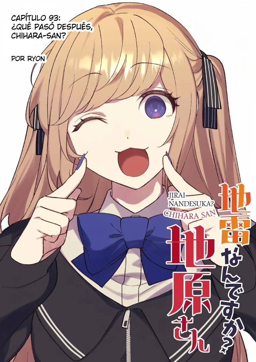 Jirai Nandesu ka? Chihara-san Capítulo 93 - página 4