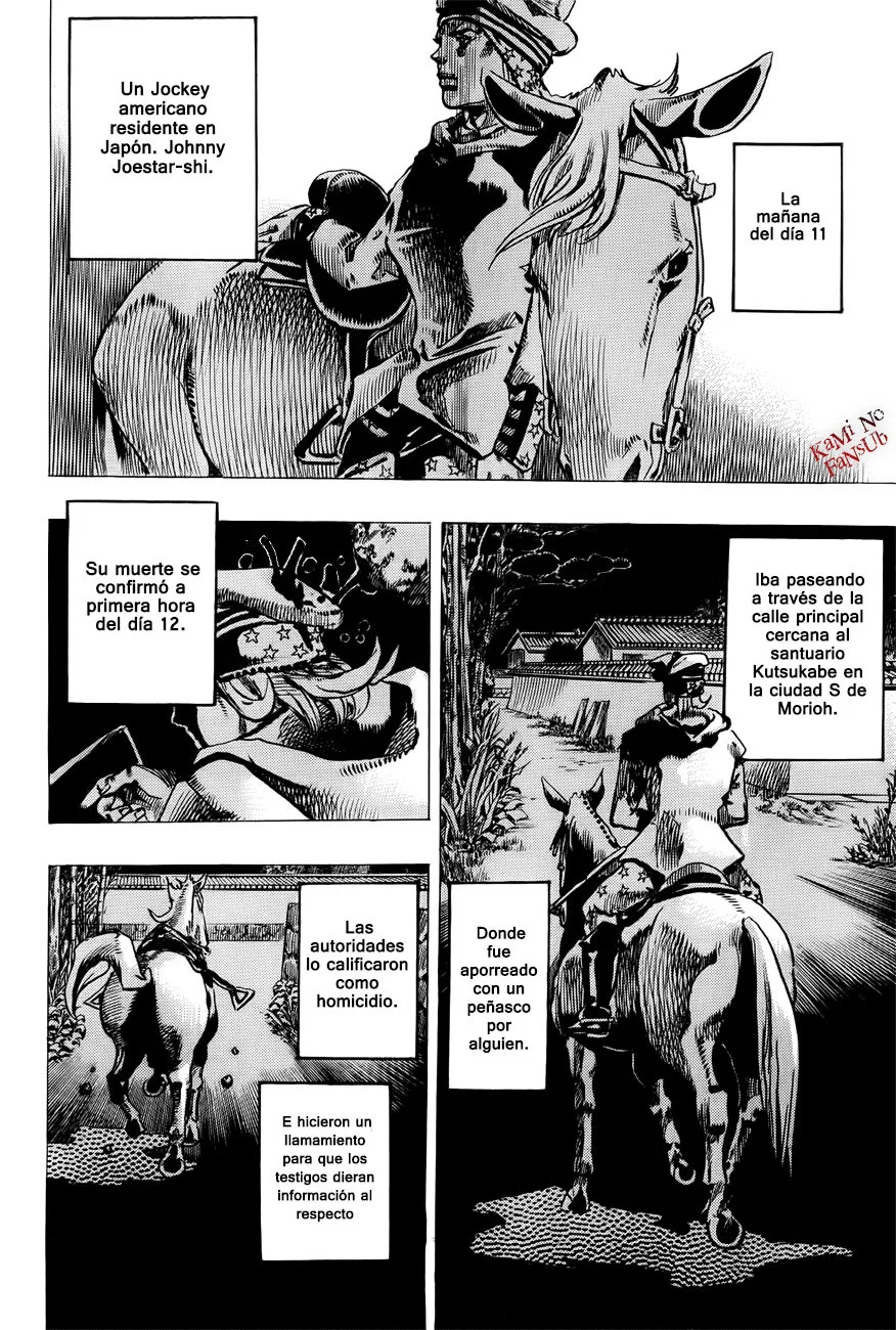 JoJo's Bizarre Adventure - Parte 8: JoJolion Capítulo 21 - página 31