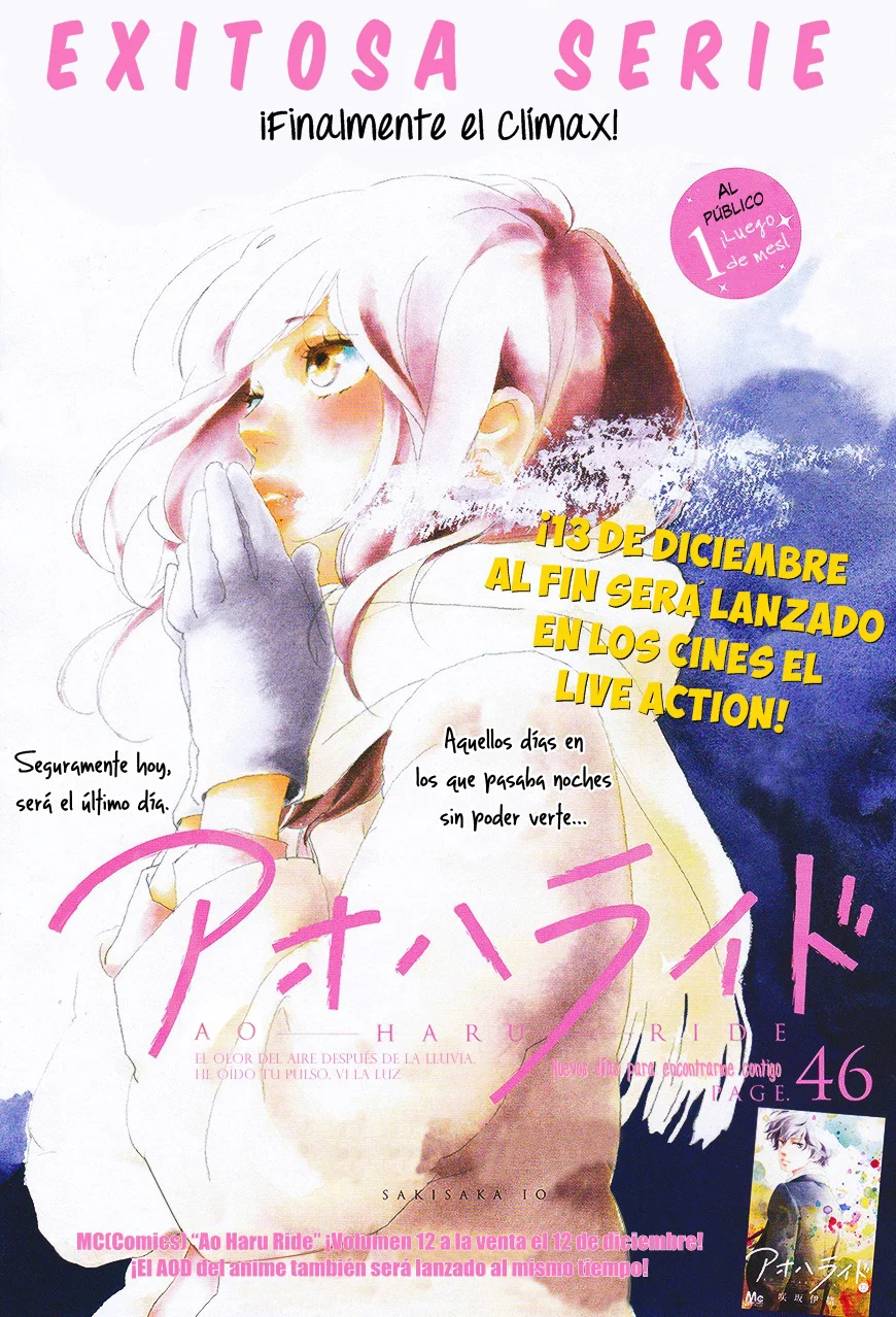 Ao Haru Ride Capítulo 48 - página 3