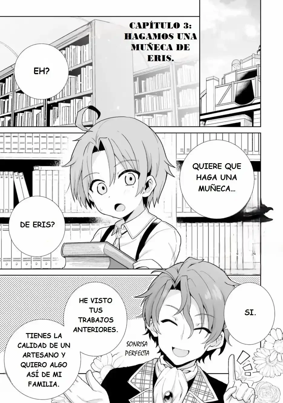Mushoku Tensei: Anthology side - Eris Capítulo 3 - página 3