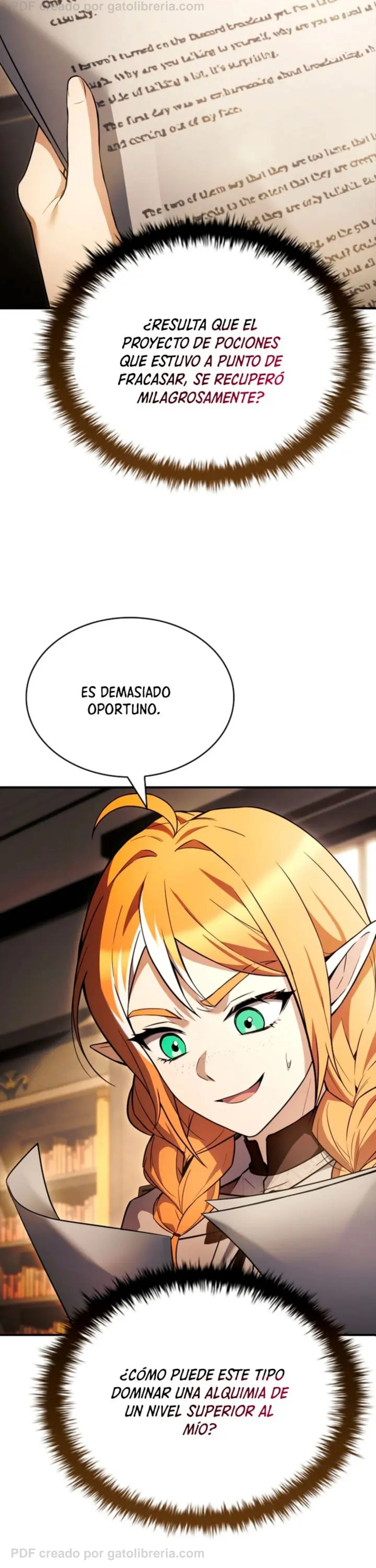 No me interesa ser el sucesor; mejor me dedicaré a sanar. Capítulo 31 - página 31