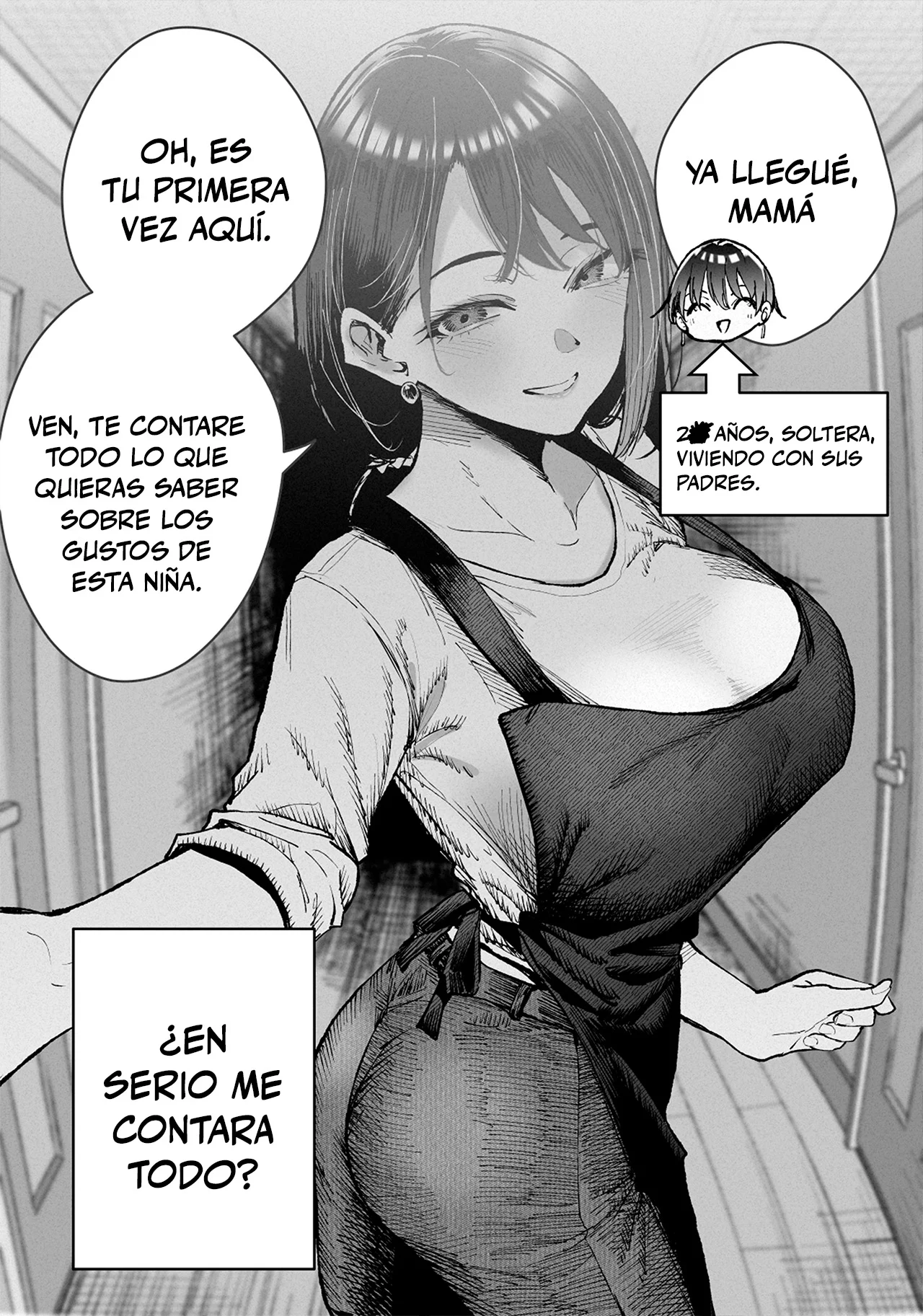 Kao no Yoi Boisshu Onee-san Capítulo 7 - página 2