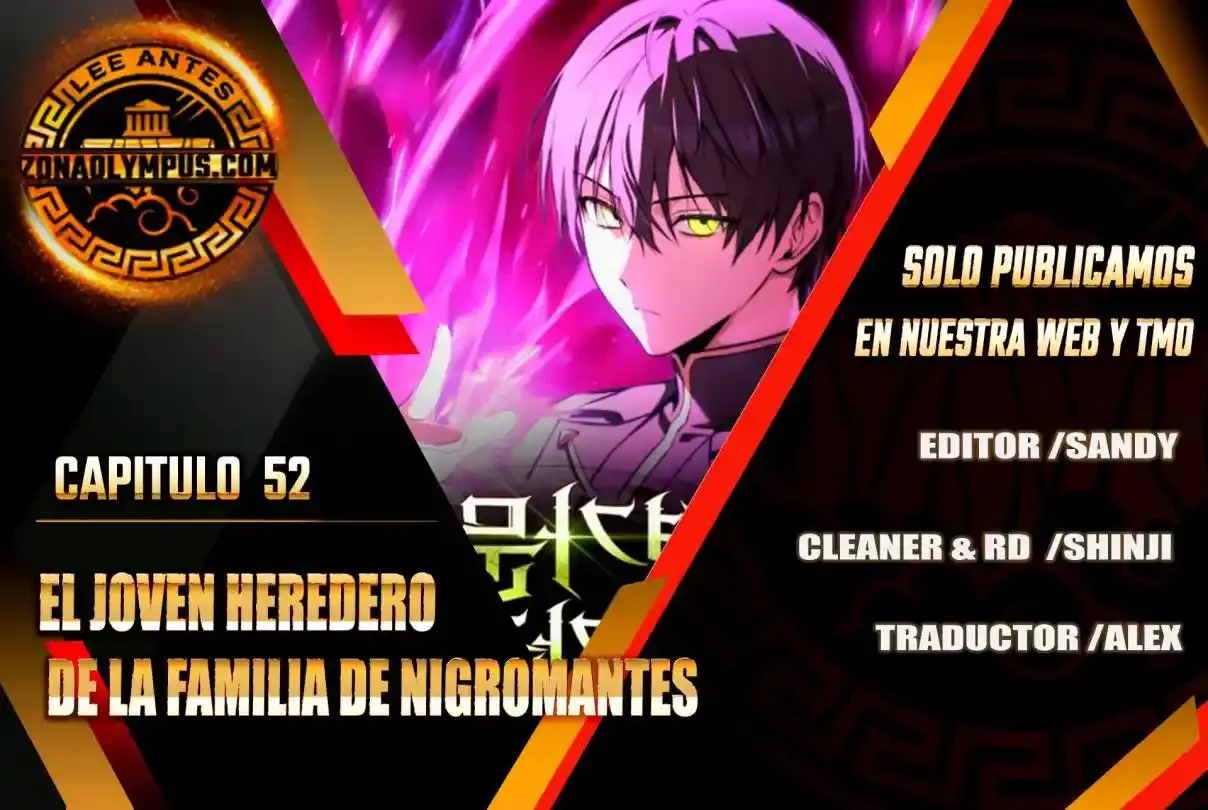 El Joven Heredero de la Familia de Nigromantes Capítulo 52 - página 1