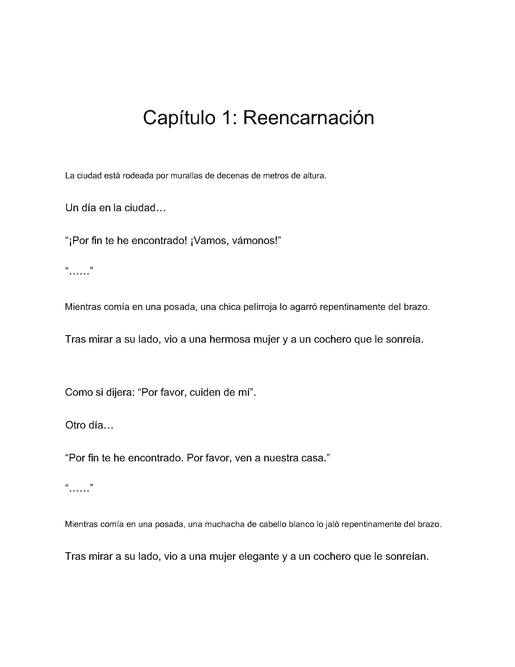 Reencarne como un villano menor en mi mundo de juego favorito! Capítulo 1 - página 4