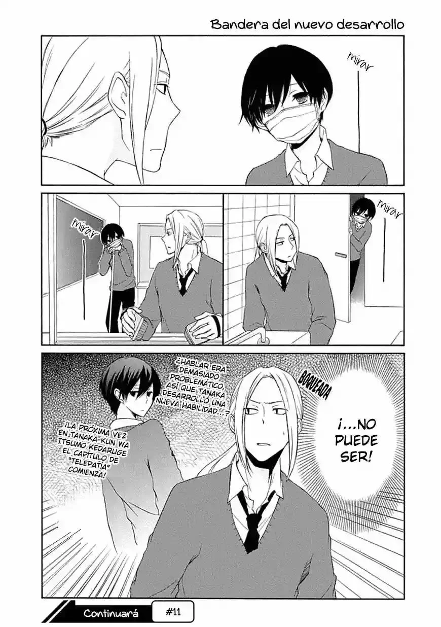 Tanaka-kun wa Itsumo Kedaru Capítulo 10 - página 9