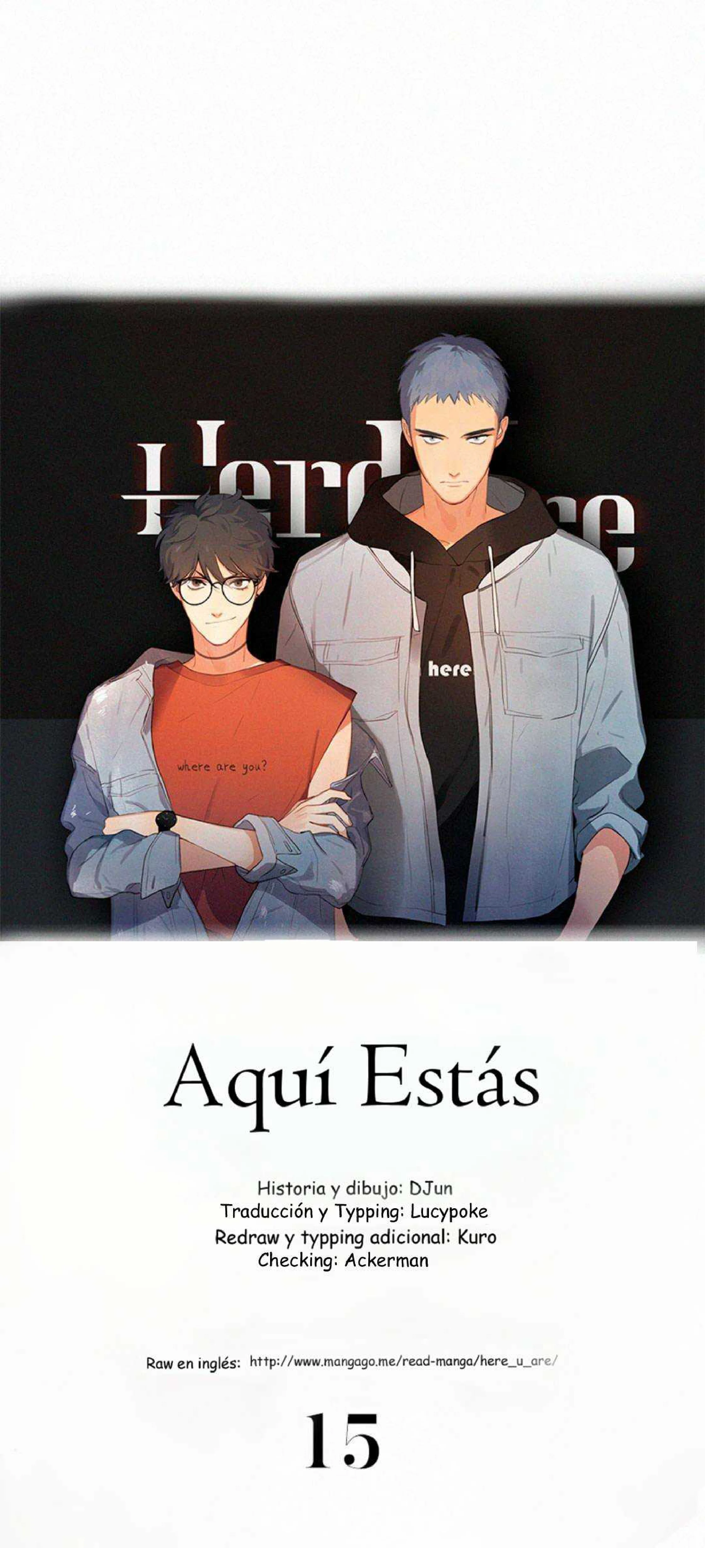 Here U Are Capítulo 15 - página 1