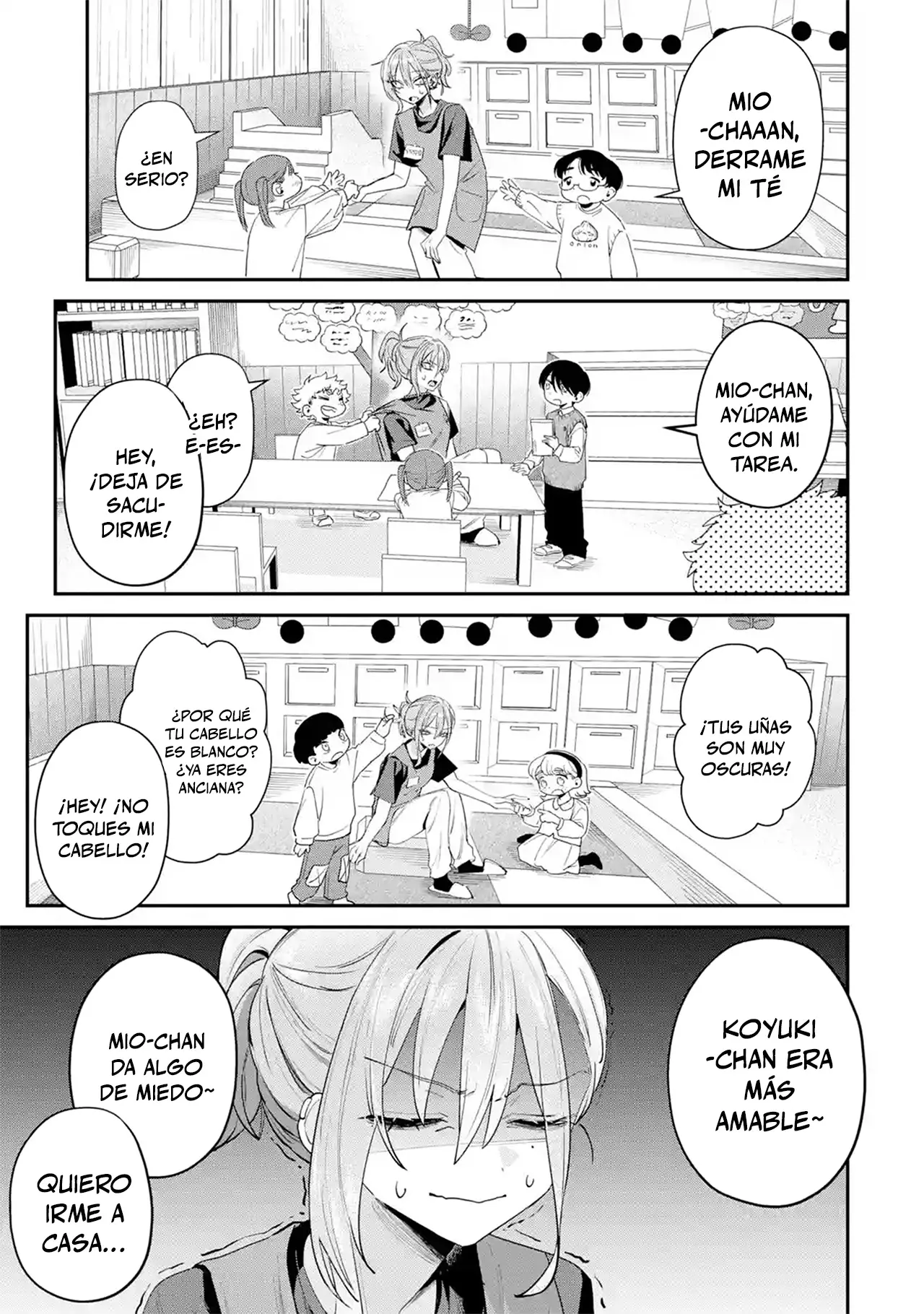 Haimiya-senpai wa Kowakute Kawaii Capítulo 28 - página 7