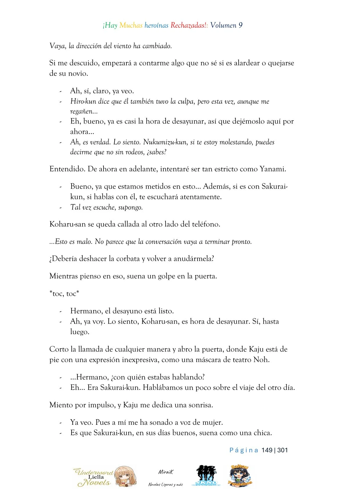 Makeine: Too Many Losing Heroines! Capítulo 9.3 - página 2