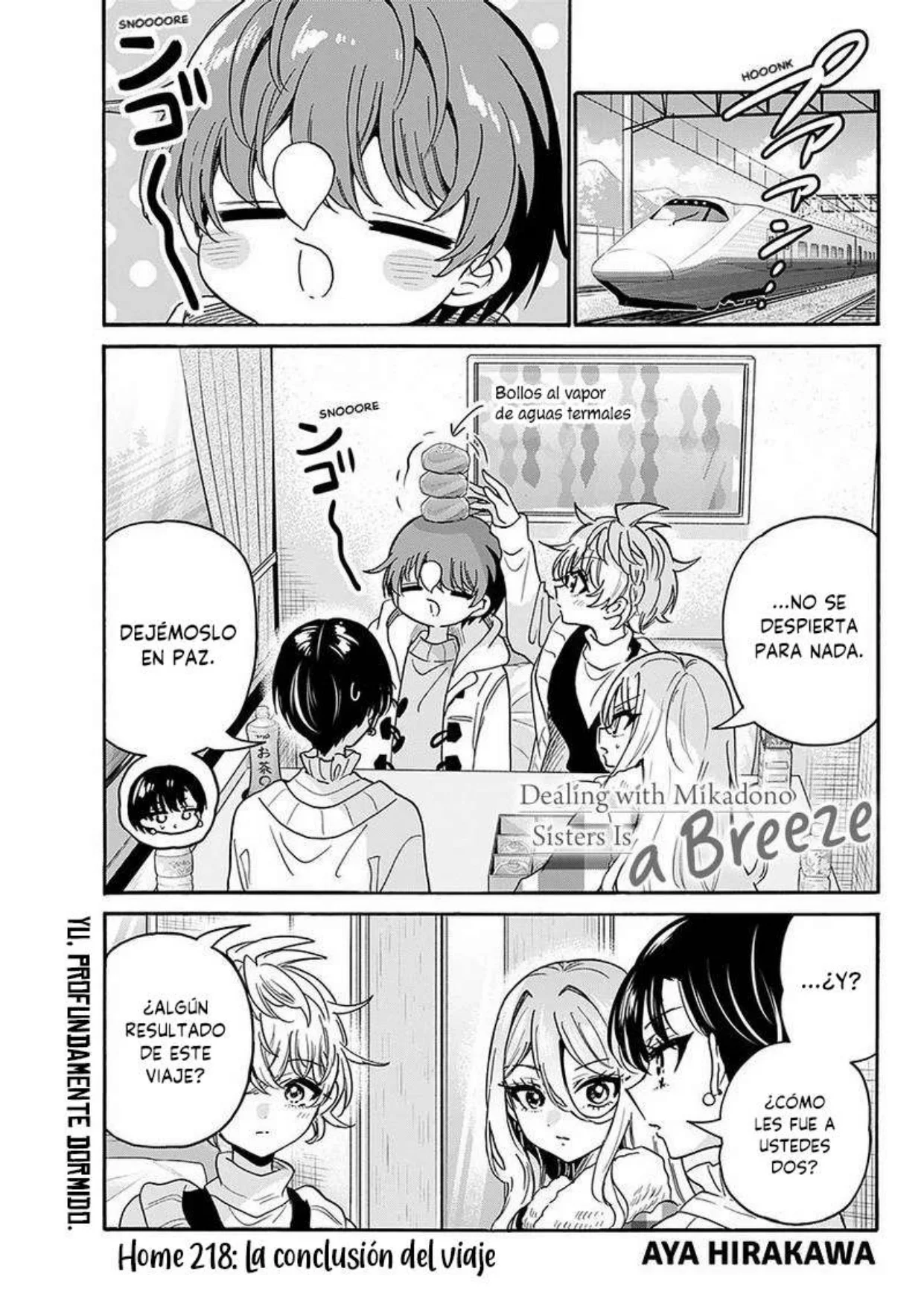 Mikadono Sanshimai wa Angai, Choroi. Capítulo 218 - página 1
