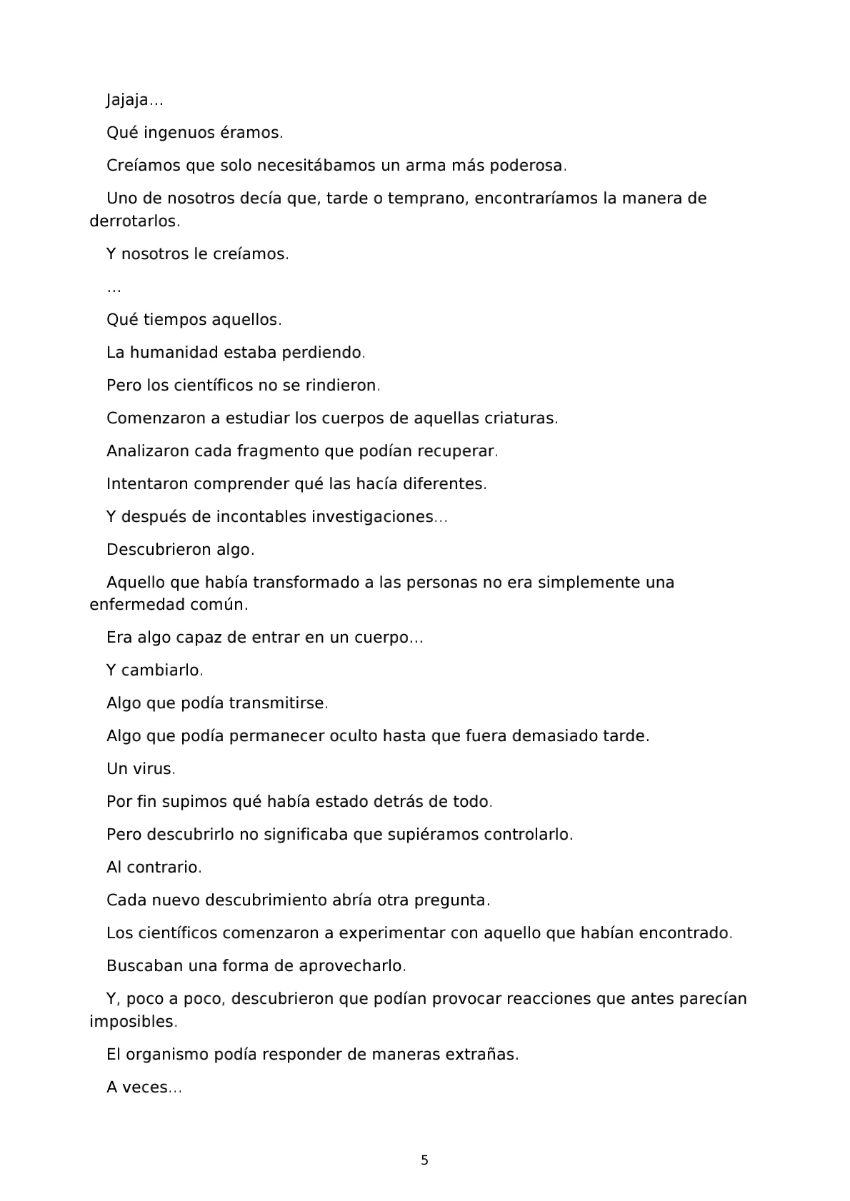 El mundo bajo su sombra Capítulo 0.1 - página 5