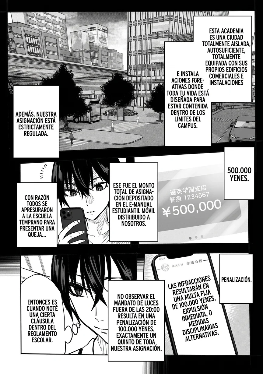 Inou Gakuen no Saikyou wa Heion ni Hisomu Capítulo 1 - página 9
