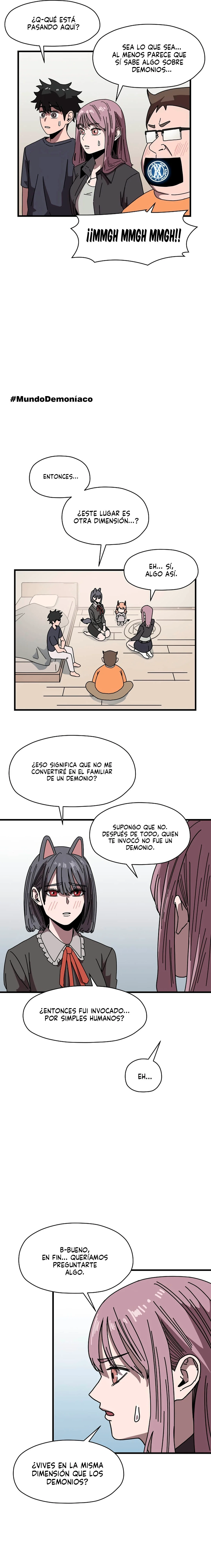 Protegiendo Temporalmente a un Demonio Capítulo 3 - página 14