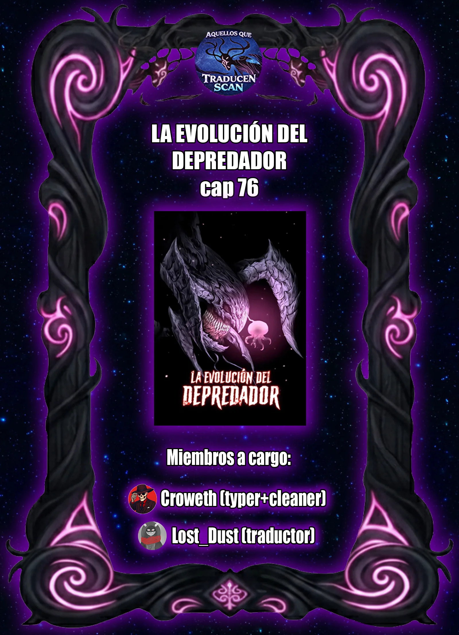 La Evolución del Depredador Capítulo 76 - página 1