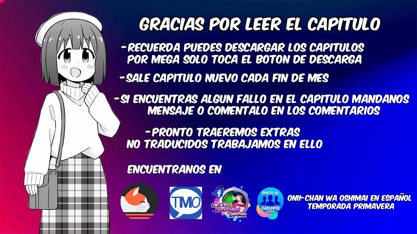 Onii-chan wa Oshimai! Capítulo 58.5 - página 6