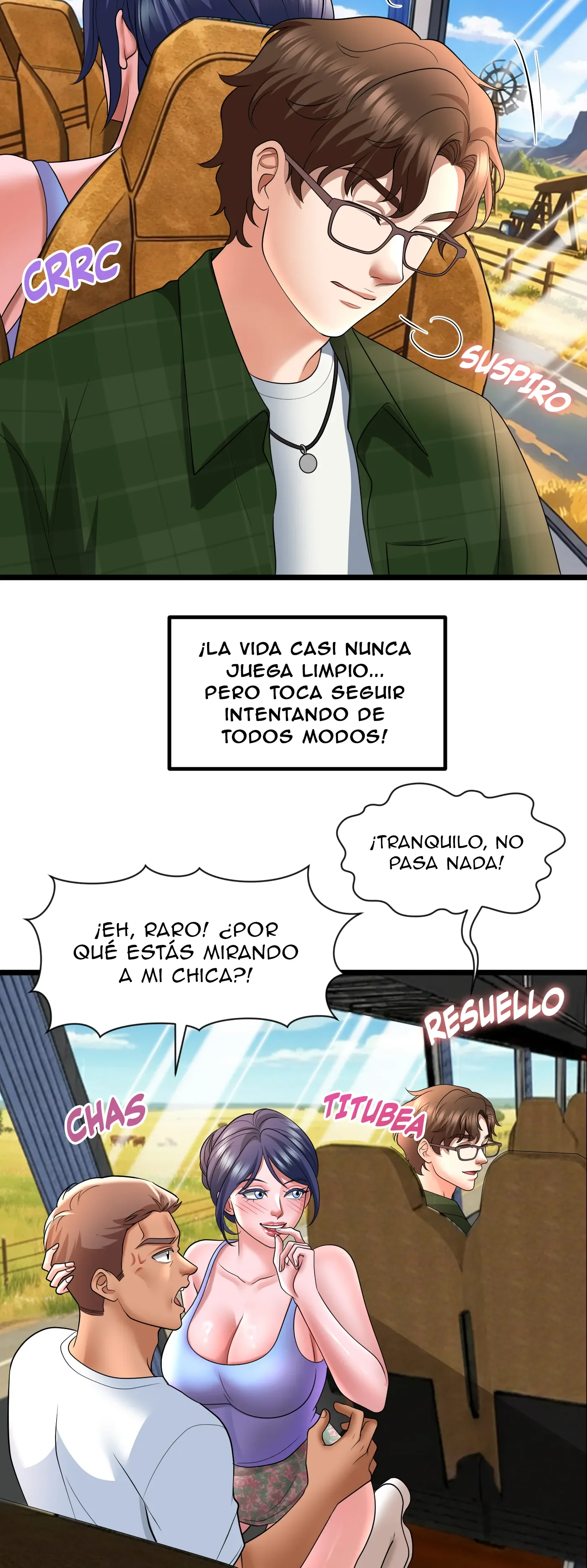 En ruta con mi hermanastra (Sin censura) Capítulo 1 - página 6