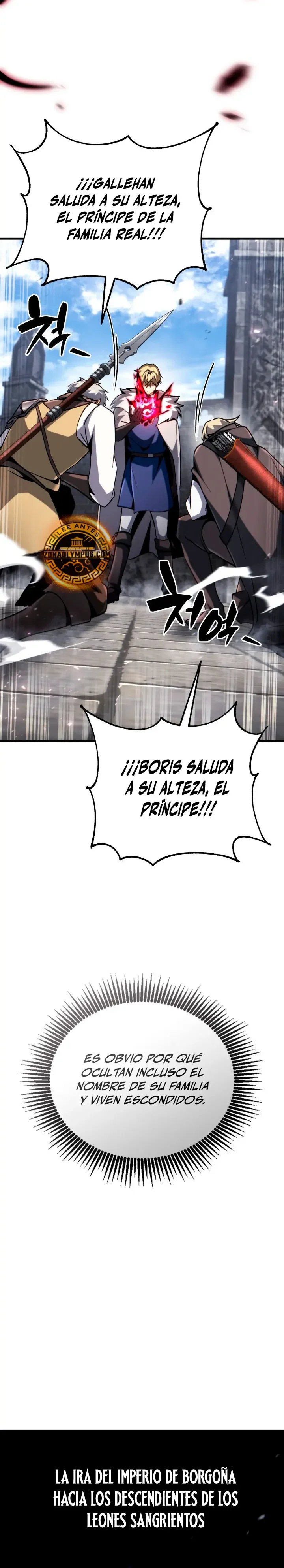 El Primer Príncipe: La Leyenda del Canto de la Espada Capítulo 55 - página 8