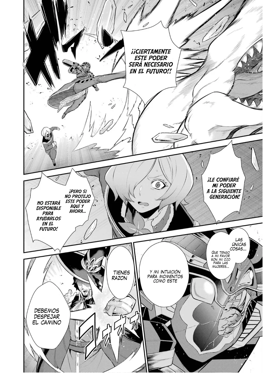 Sentai Red: Isekai de Boukensha ni Naru Capítulo 35 - página 33