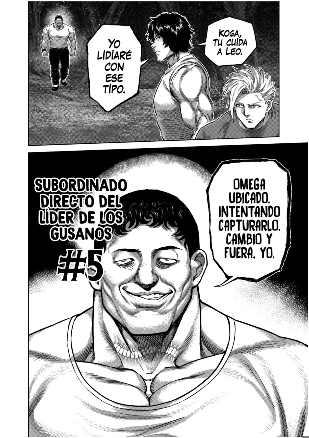 Kengan Omega Capítulo 357 - página 16