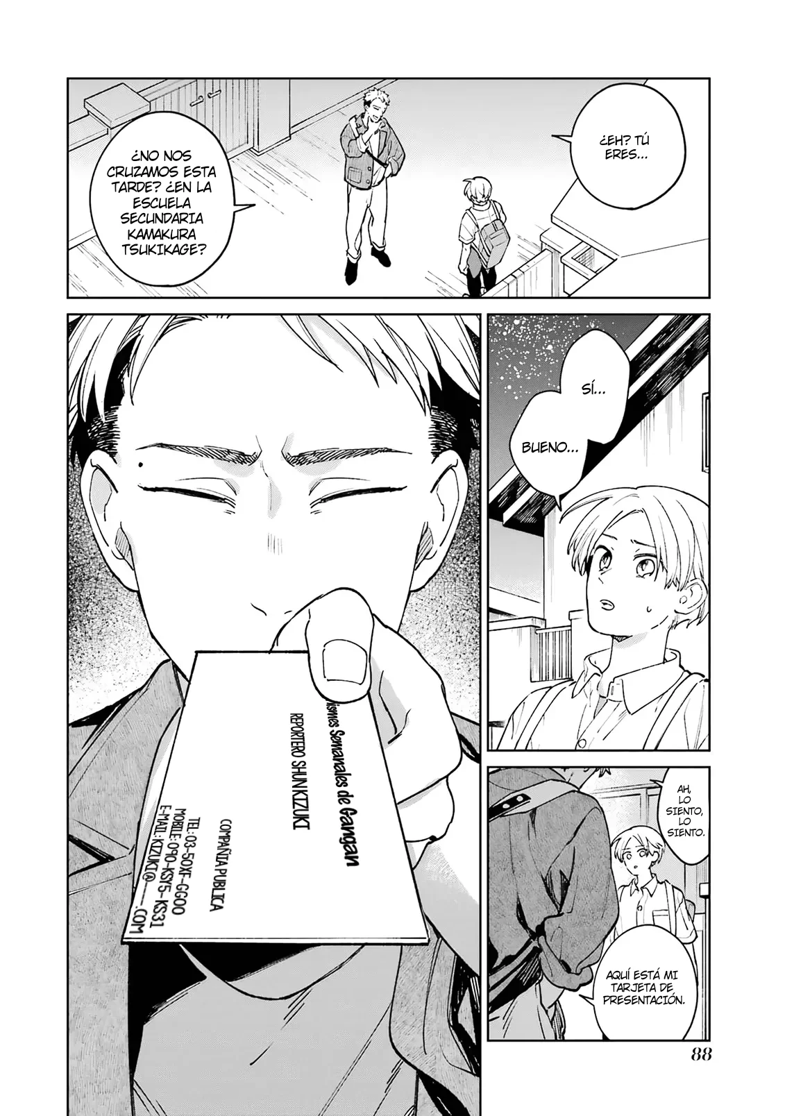 Kimi ni nidome no sayonara wo Capítulo 6 - página 40