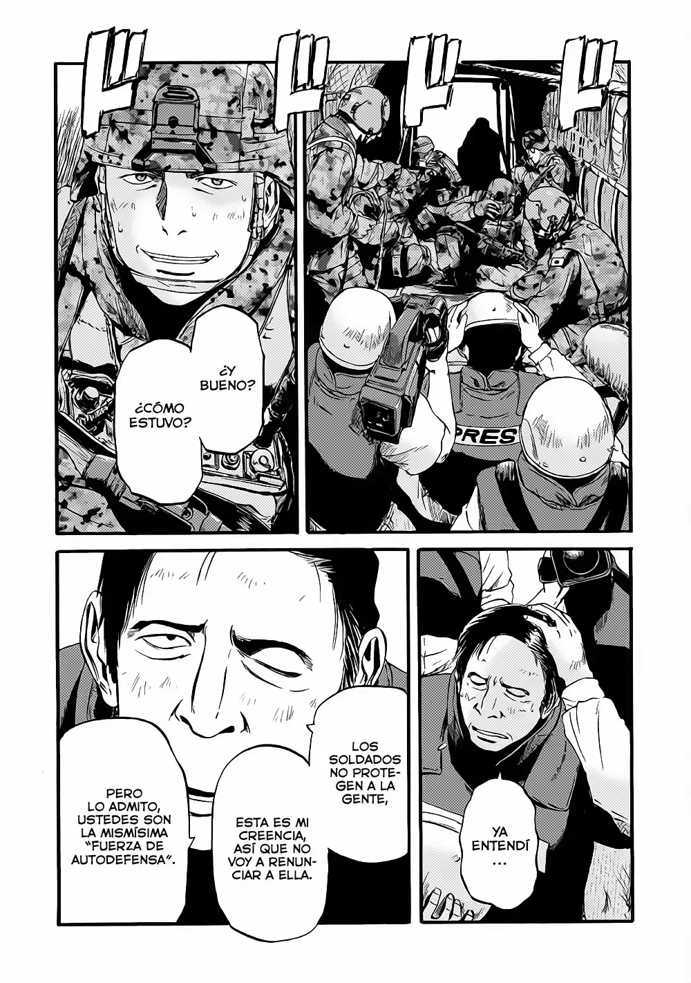 Gate: ¡Así lucharon allí las Fuerzas de Autodefensa de Japón! Capítulo 88 - página 25