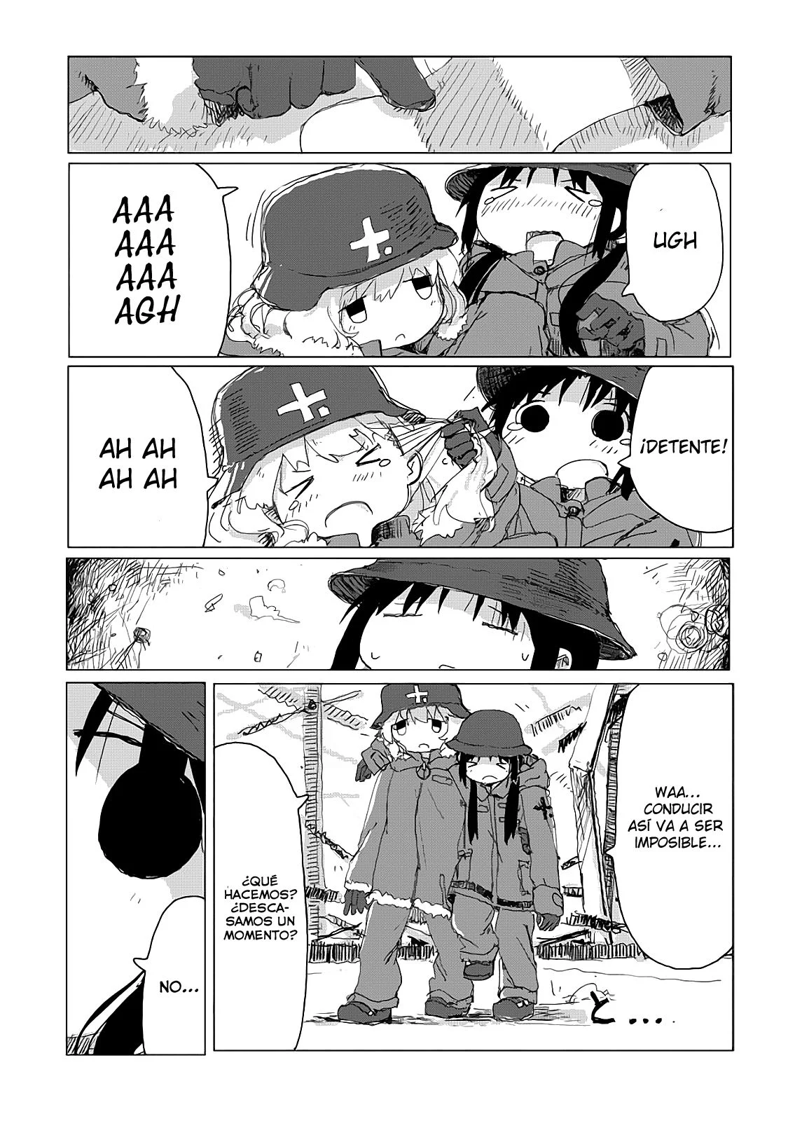 Shoujo Shuumatsu Ryoukou Capítulo 30 - página 3