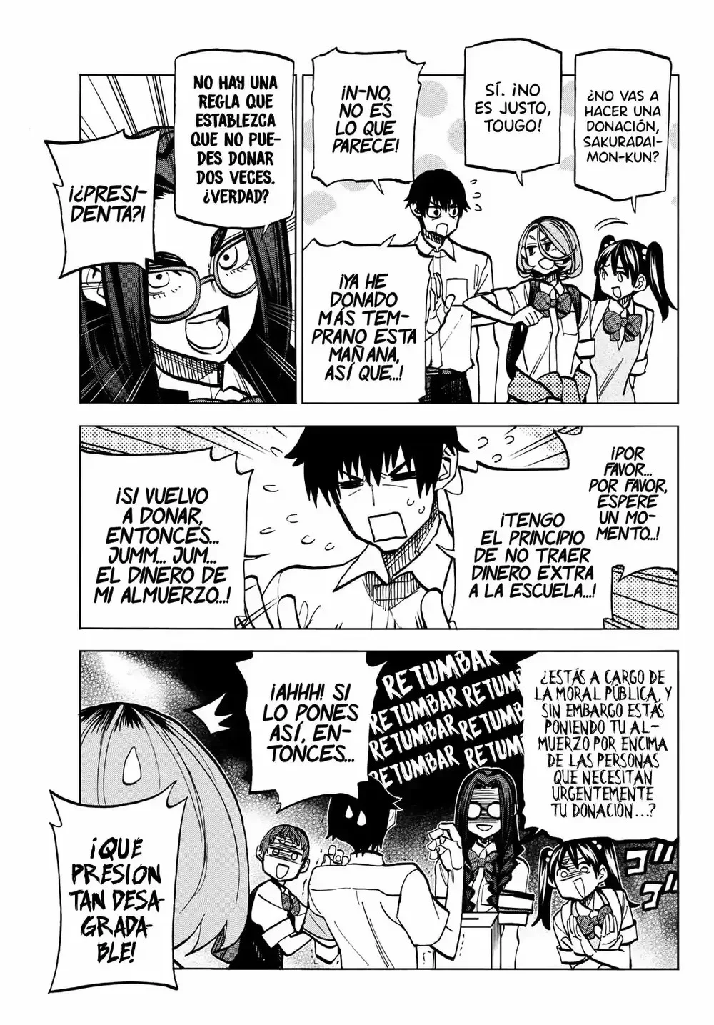 Ponkotsu Fuukiiin to Skaato take ga Futekisetsu na JK no Hanashi Capítulo 8 - página 10