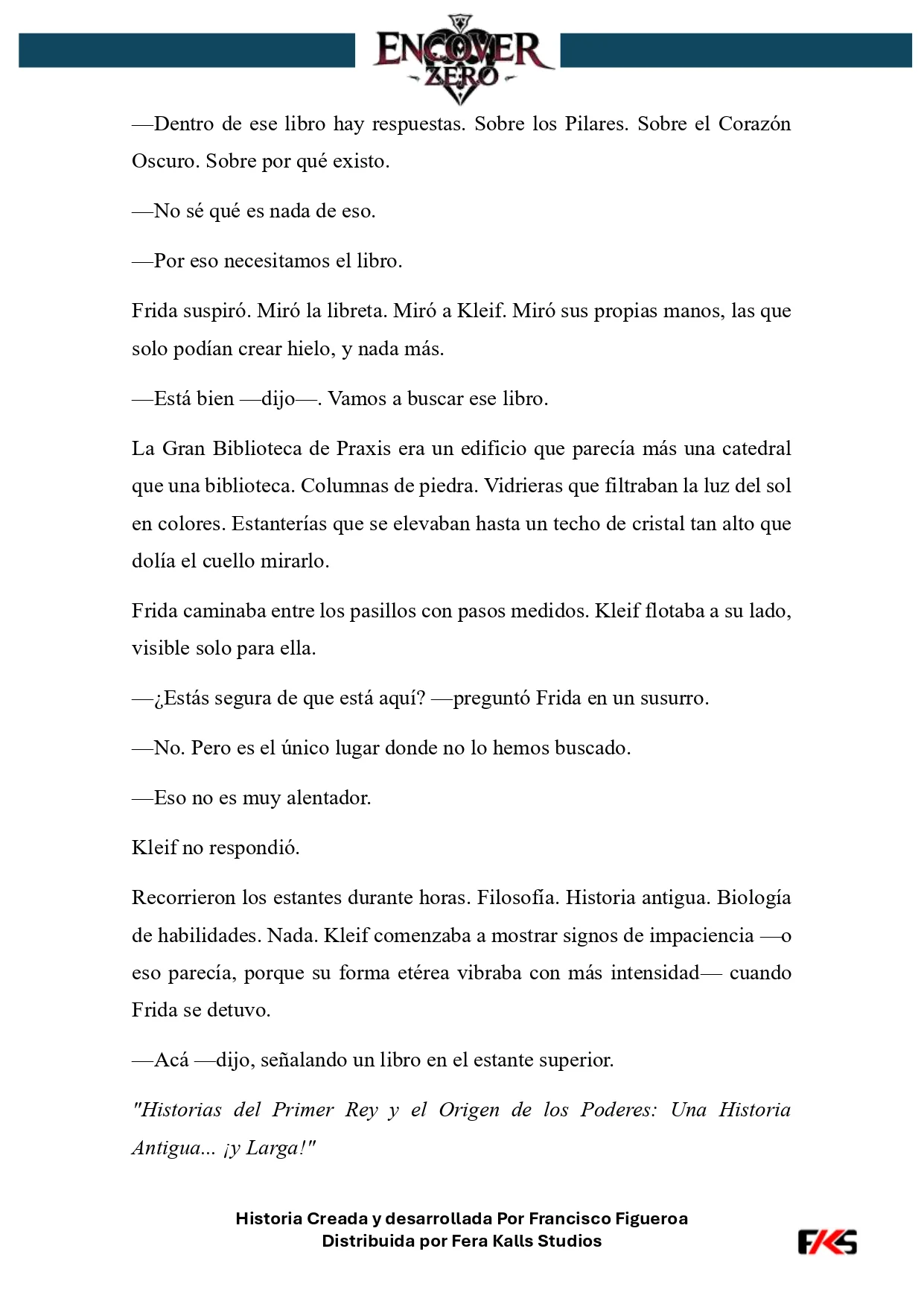 Encover:Zero Capítulo 3 - página 5