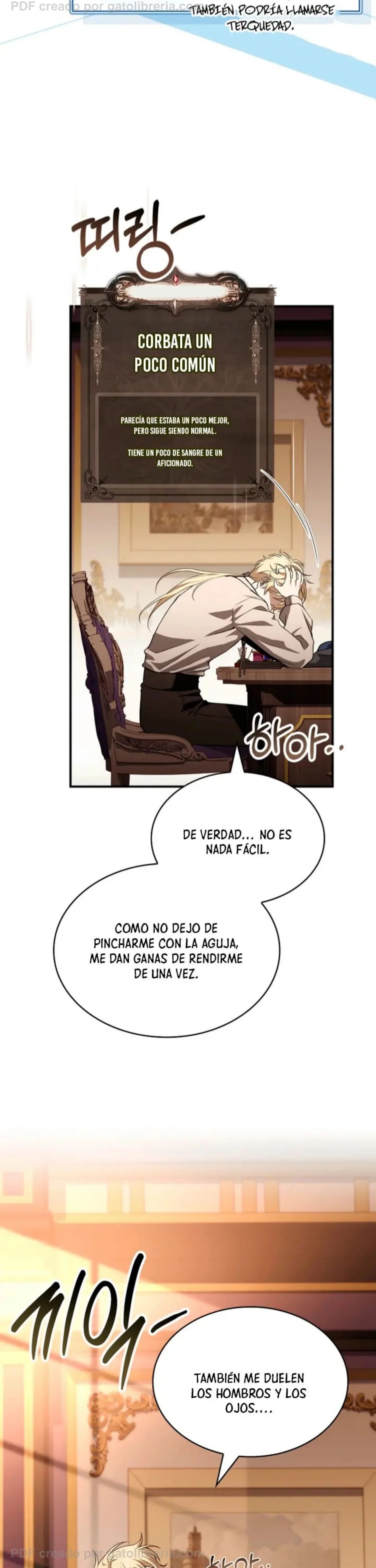 No me interesa ser el sucesor; mejor me dedicaré a sanar. Capítulo 17 - página 38
