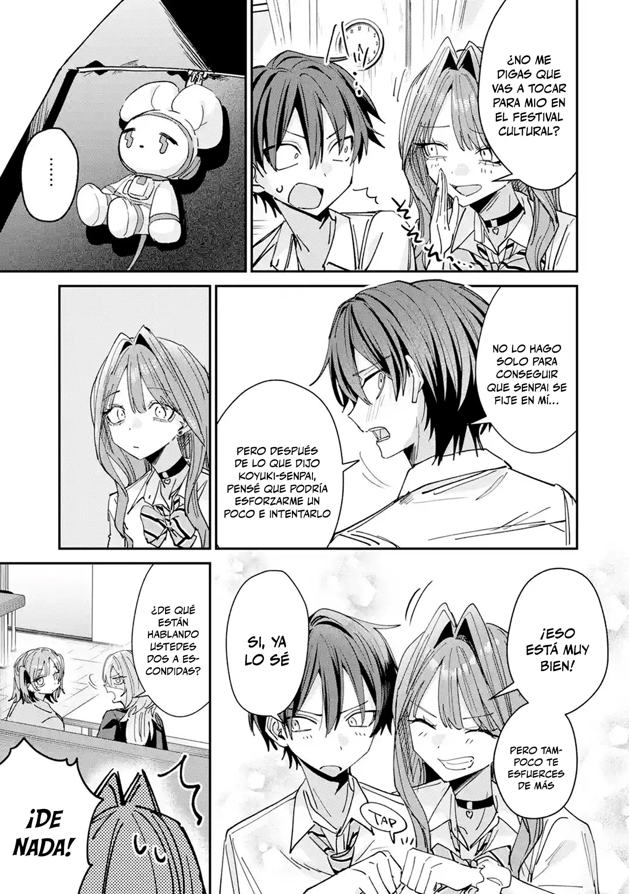Haimiya-senpai wa Kowakute Kawaii Capítulo 40 - página 7