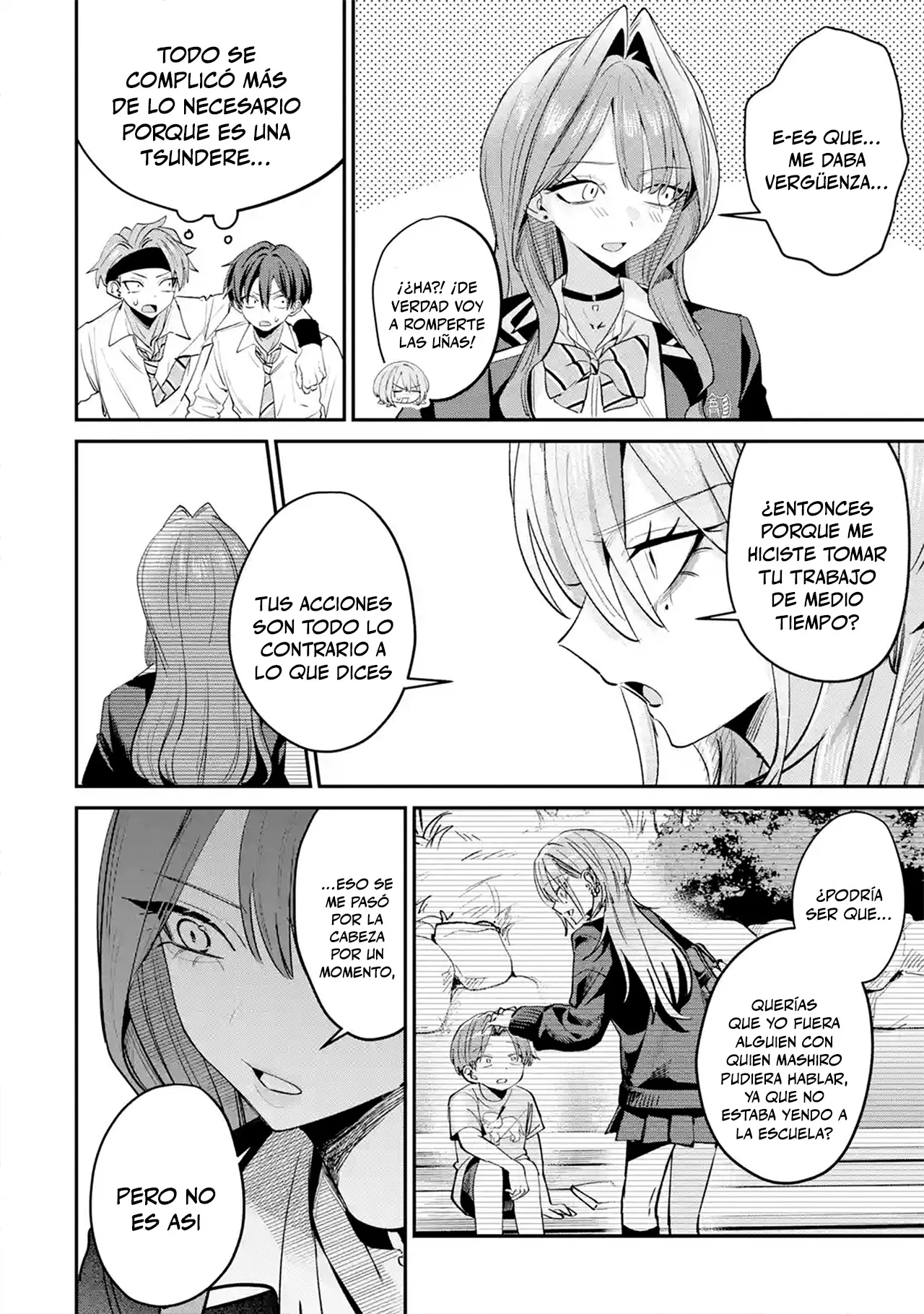 Haimiya-senpai wa Kowakute Kawaii Capítulo 32 - página 16