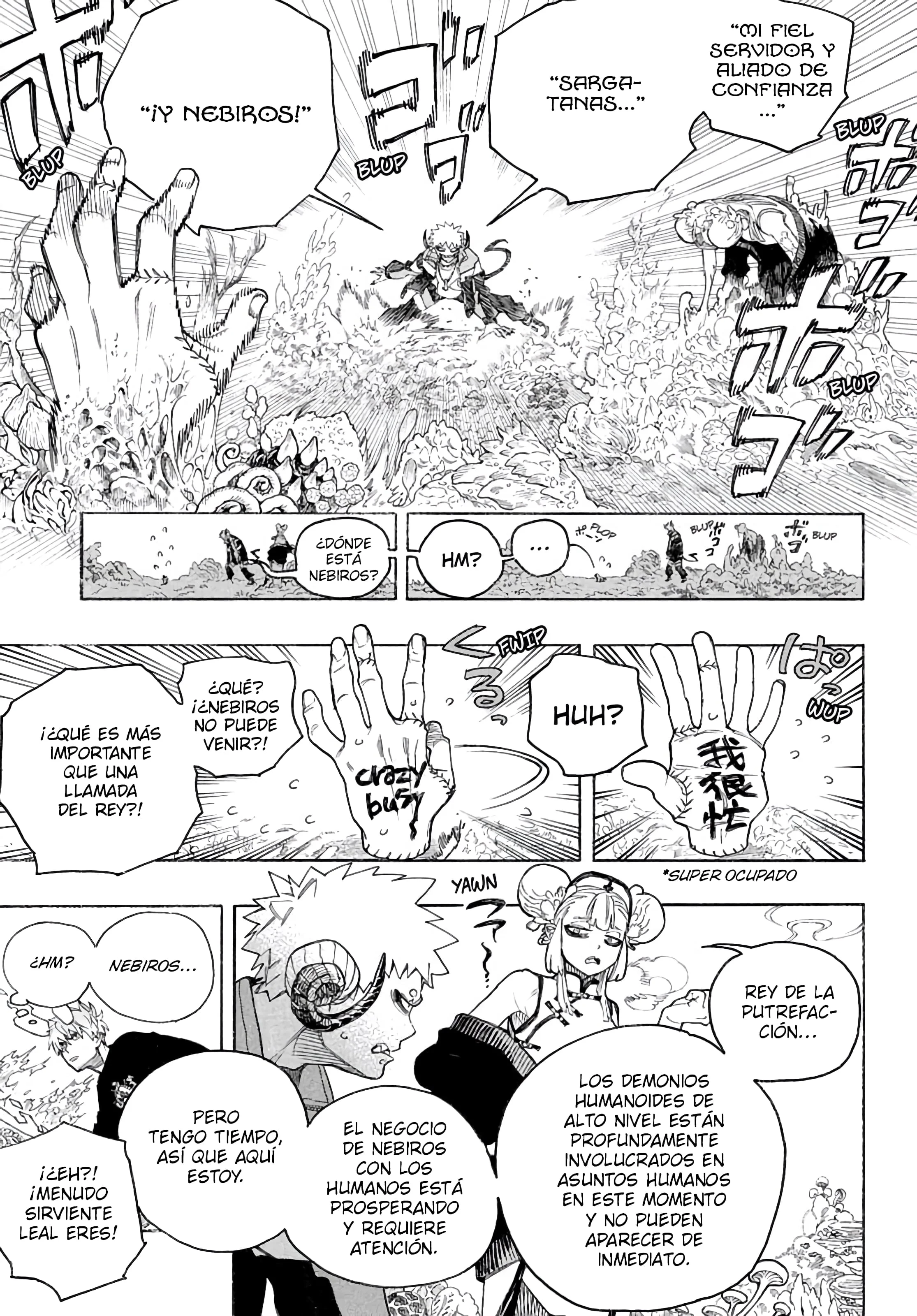 Ao No Exorcist Capítulo 167 - página 5