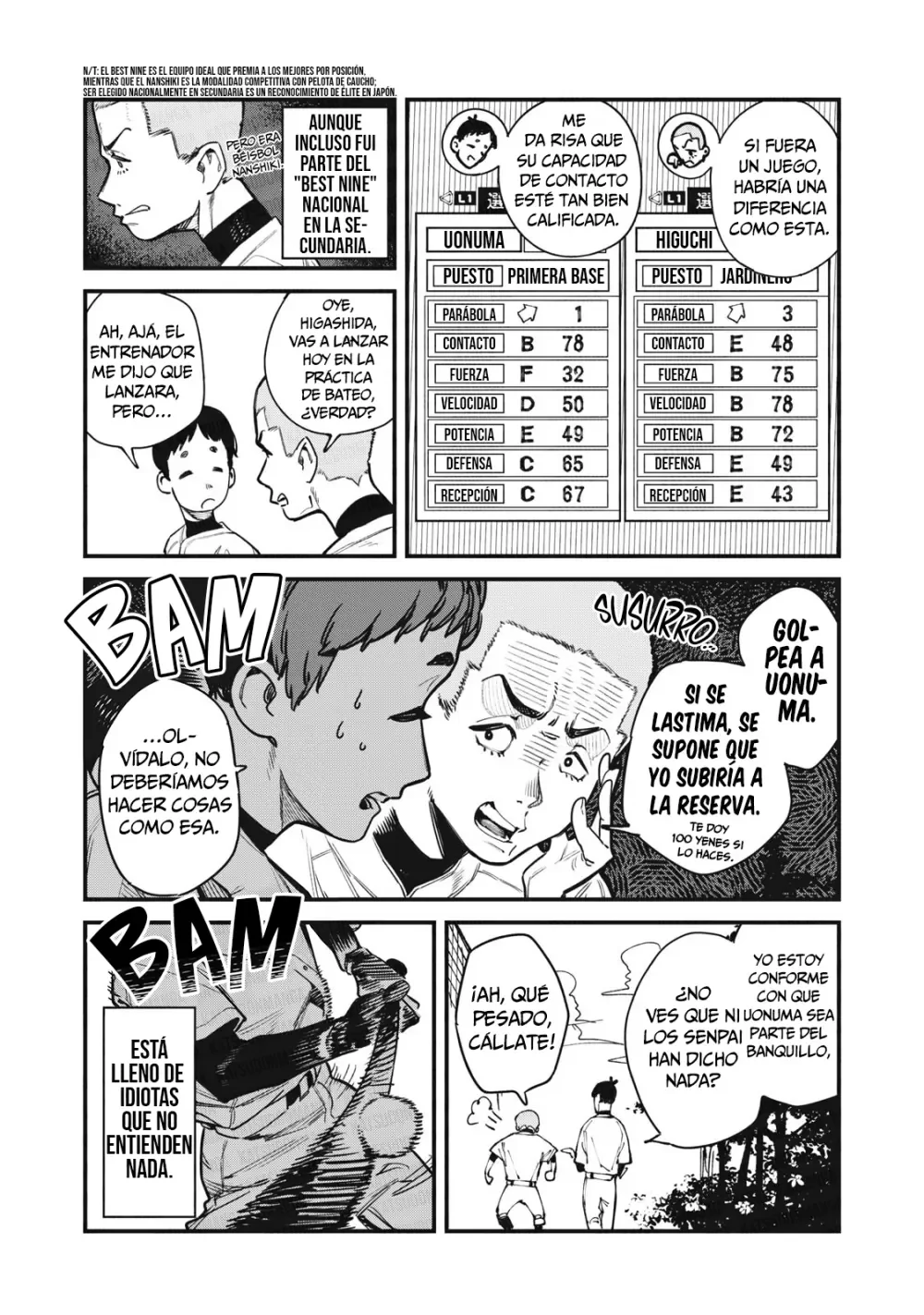 Eres una gran bateadora Capítulo 5 - página 5