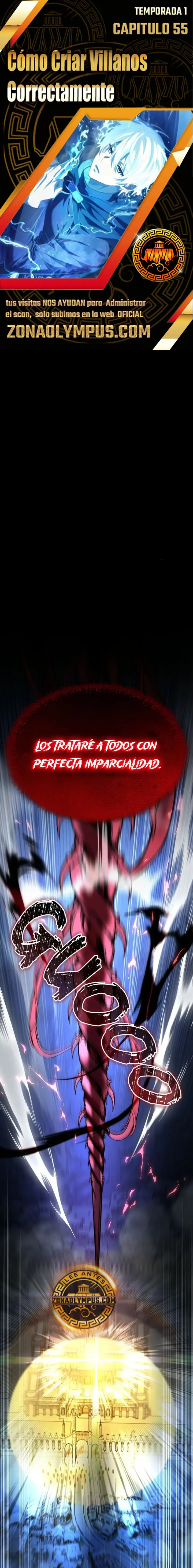 Como Criar Villanos Correctamente Capítulo 55 - página 1