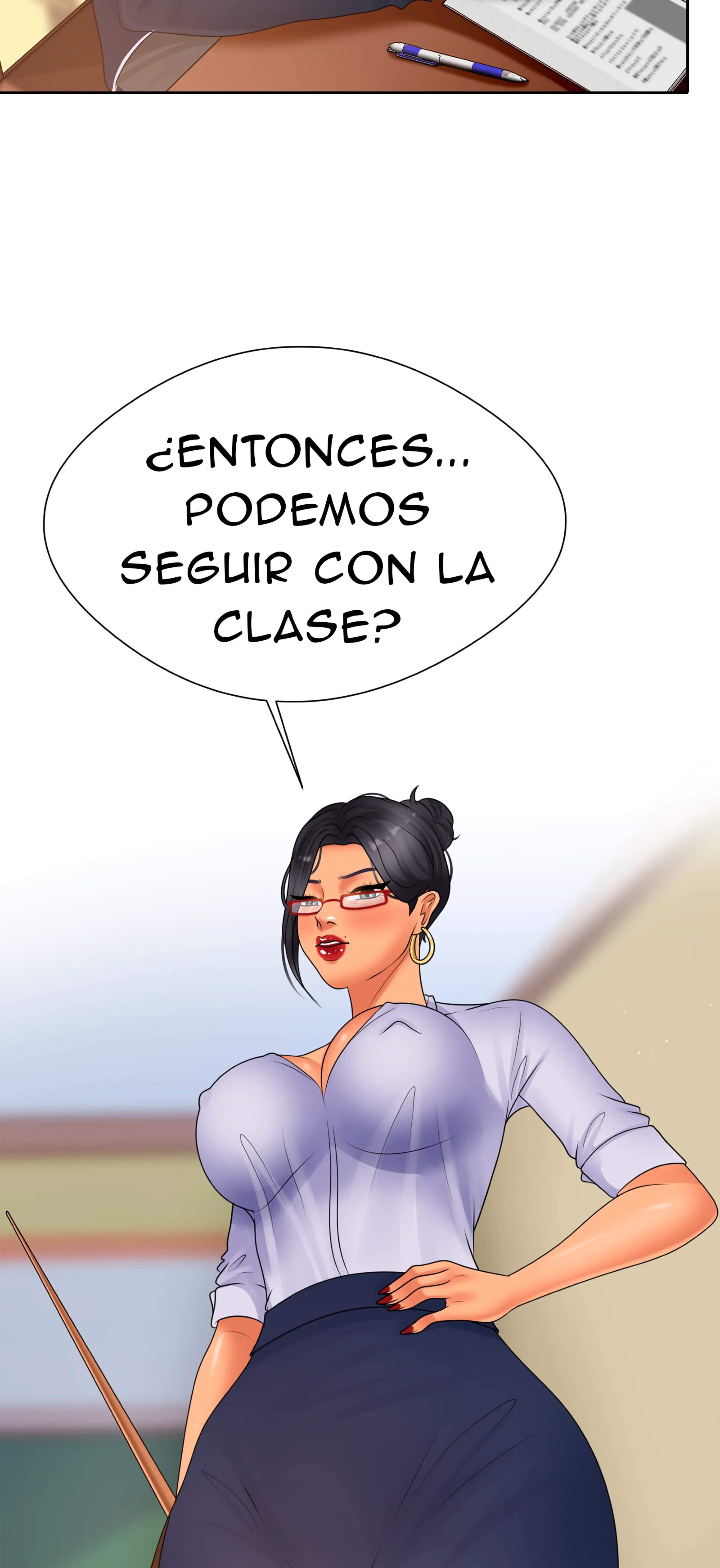 Ella me enseña mucho (Sin censura) Capítulo 1 - página 34