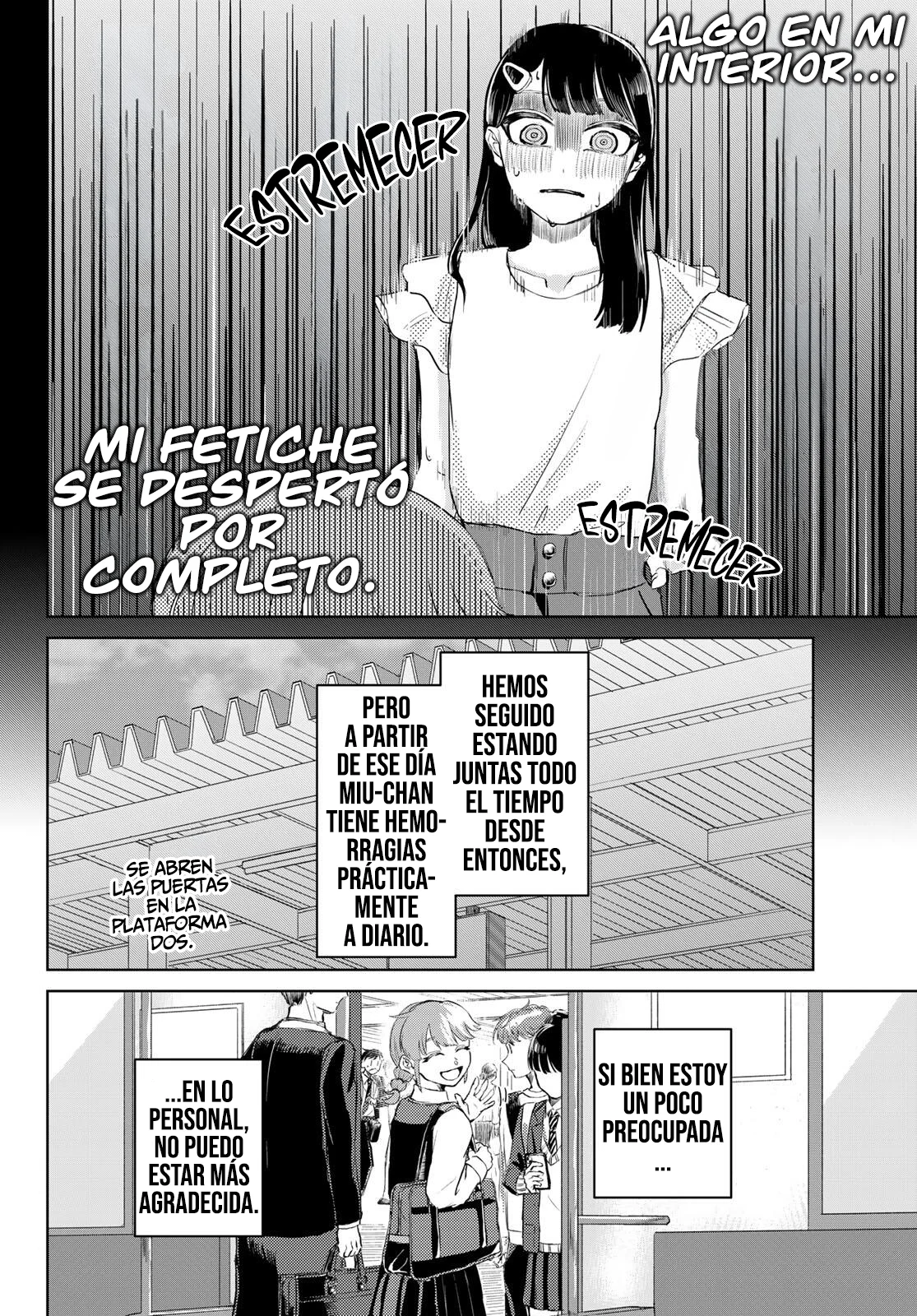 La hemorragia nasal de Miu-chan Capítulo 1 - página 4