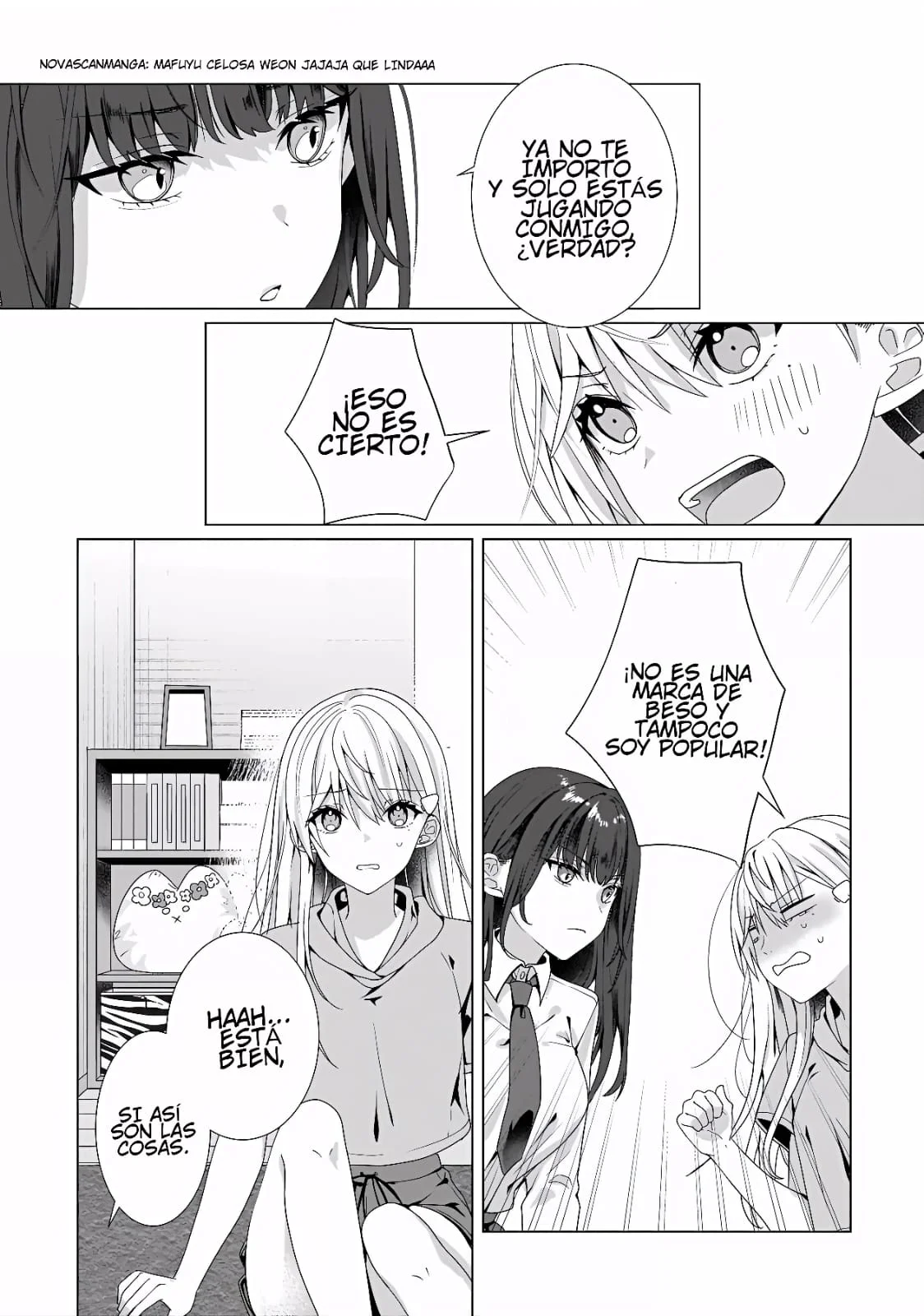 Mi historia yuri comenzo con un contrato de esclavitud. Capítulo 9.2 - página 5