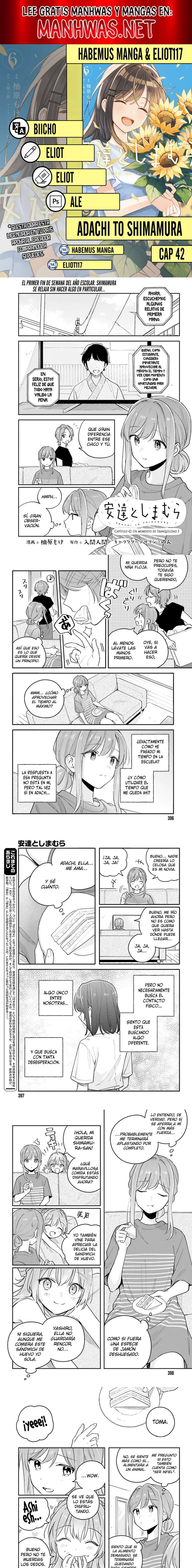 Adachi To Shimamura Capítulo 42 - página 1
