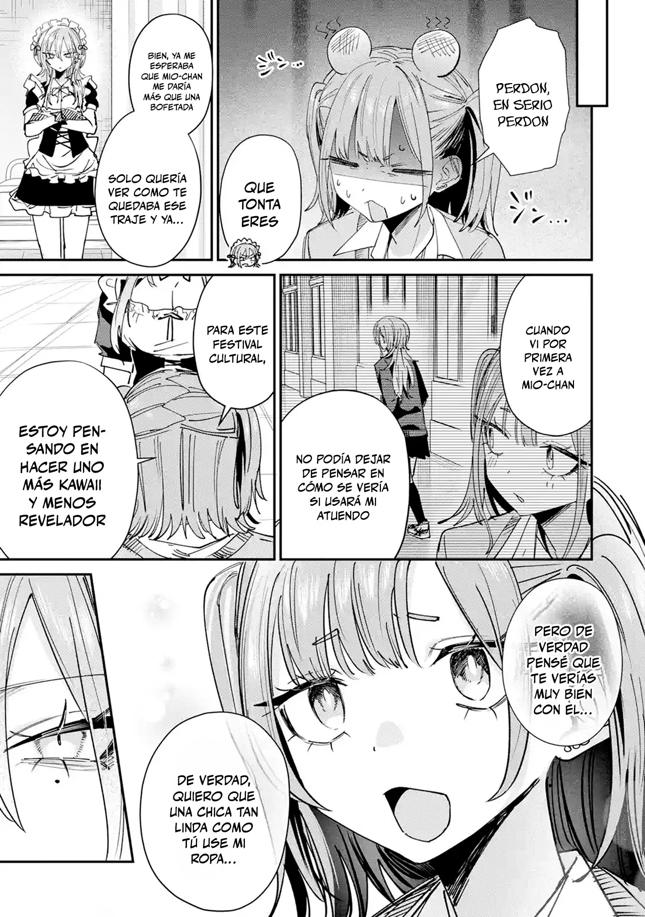 Haimiya-senpai wa Kowakute Kawaii Capítulo 39 - página 17