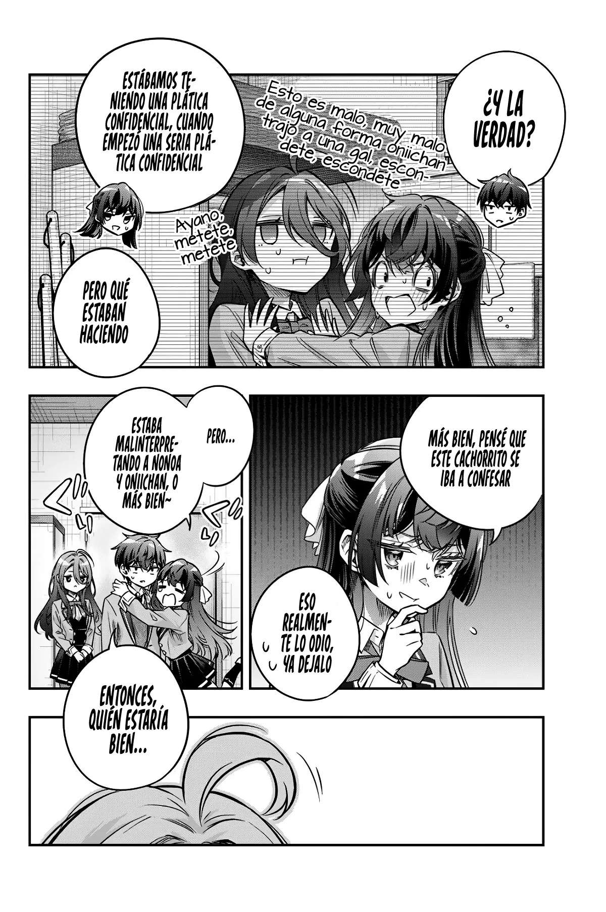 Alya-san, quien se sienta a mi lado, a veces susurra cosas dulces en ruso. Capítulo 74 - página 12