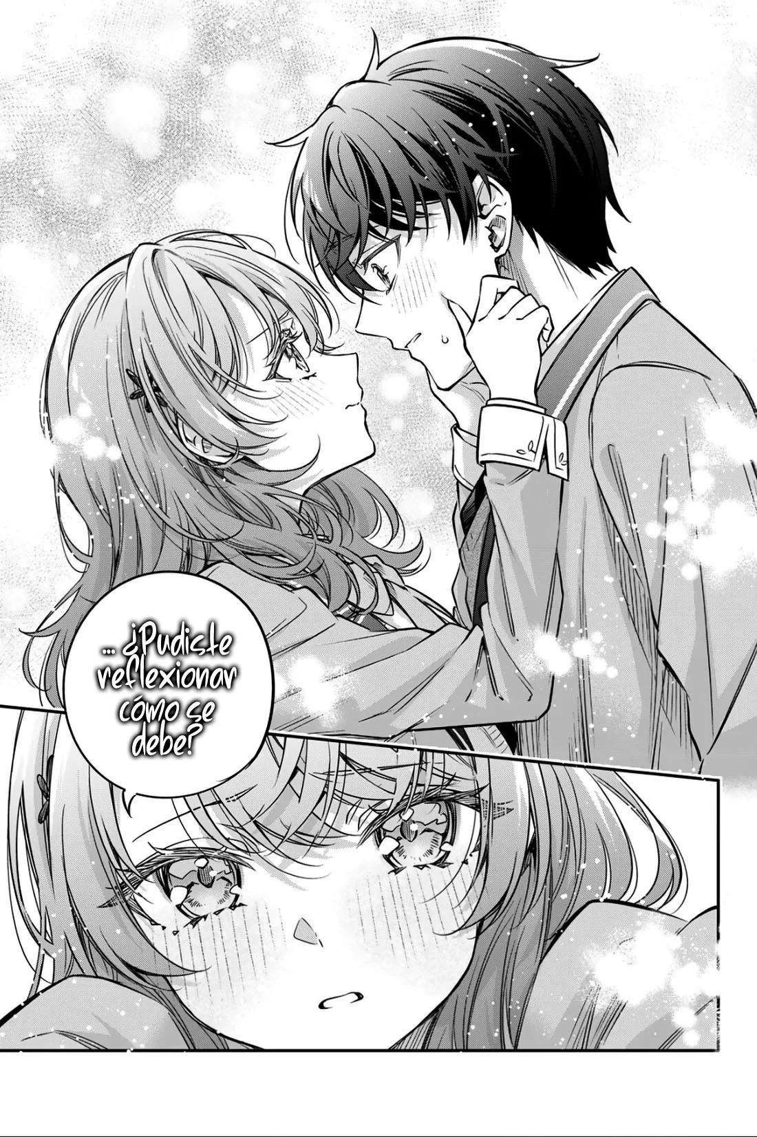 Alya-san, quien se sienta a mi lado, a veces susurra cosas dulces en ruso. Capítulo 81 - página 17