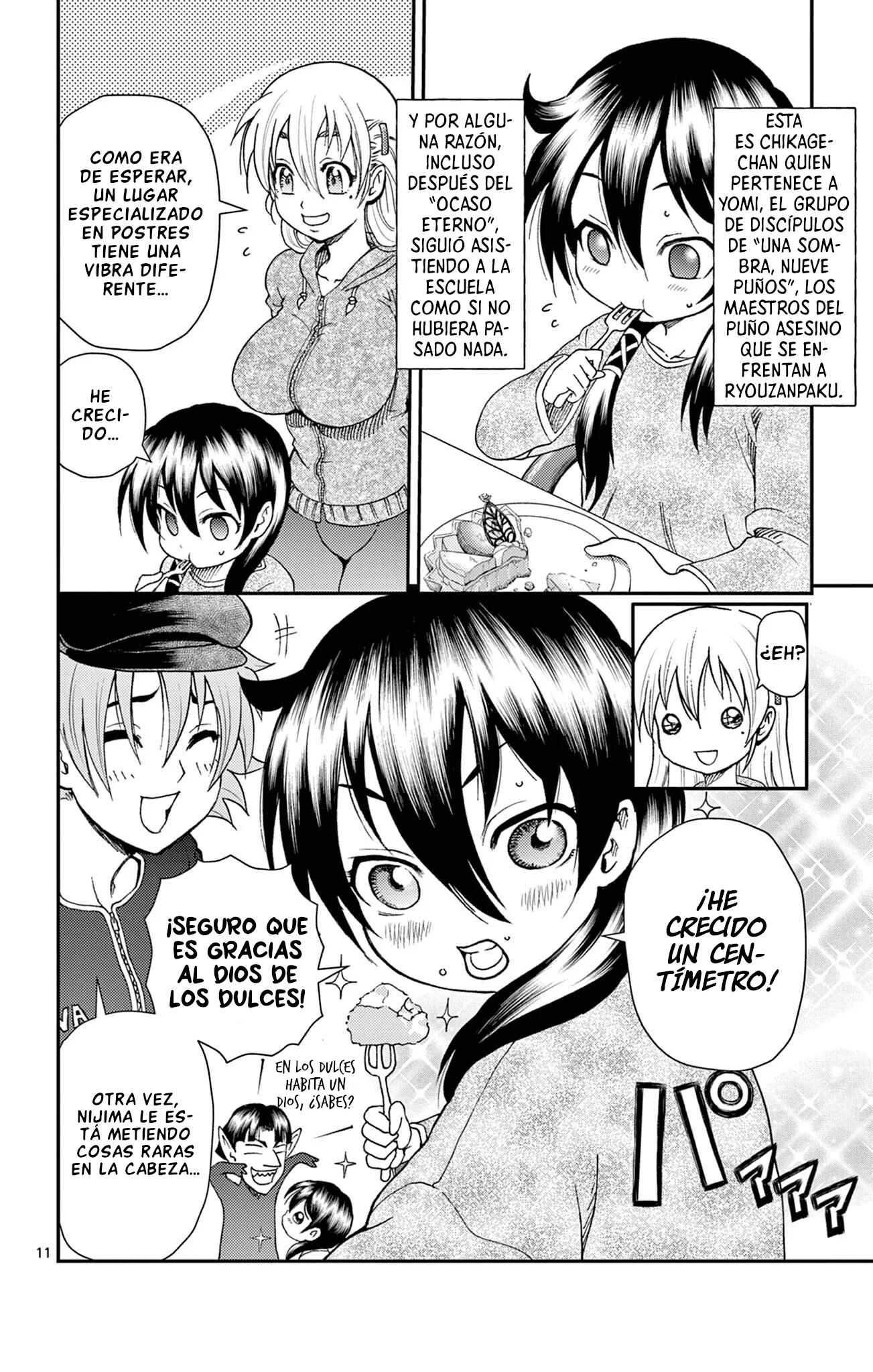 Shijou Saikyou No Deshi Kenichi 2: Tatsuji-hen Capítulo 15 - página 11